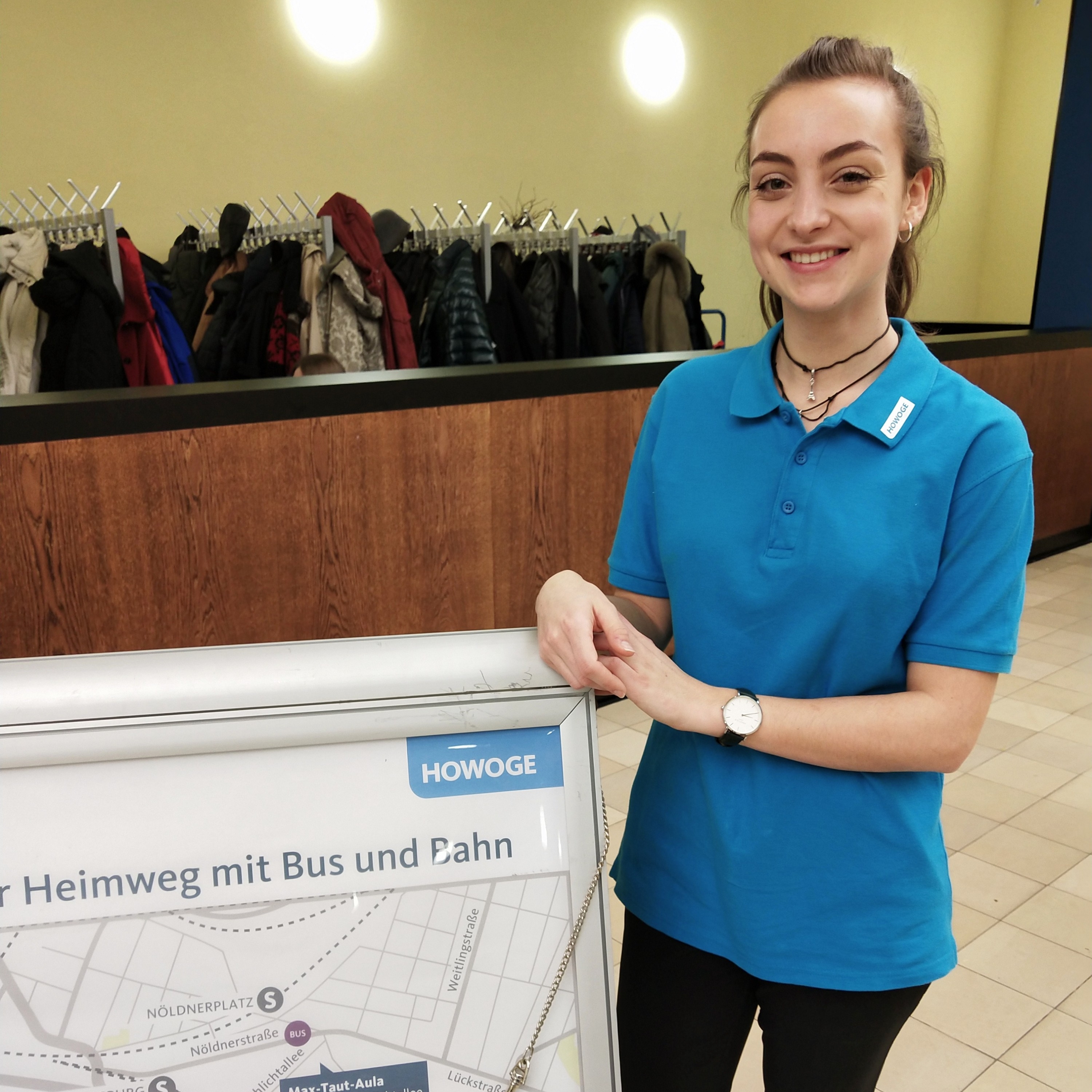 Mitarbeiter im Einsatz