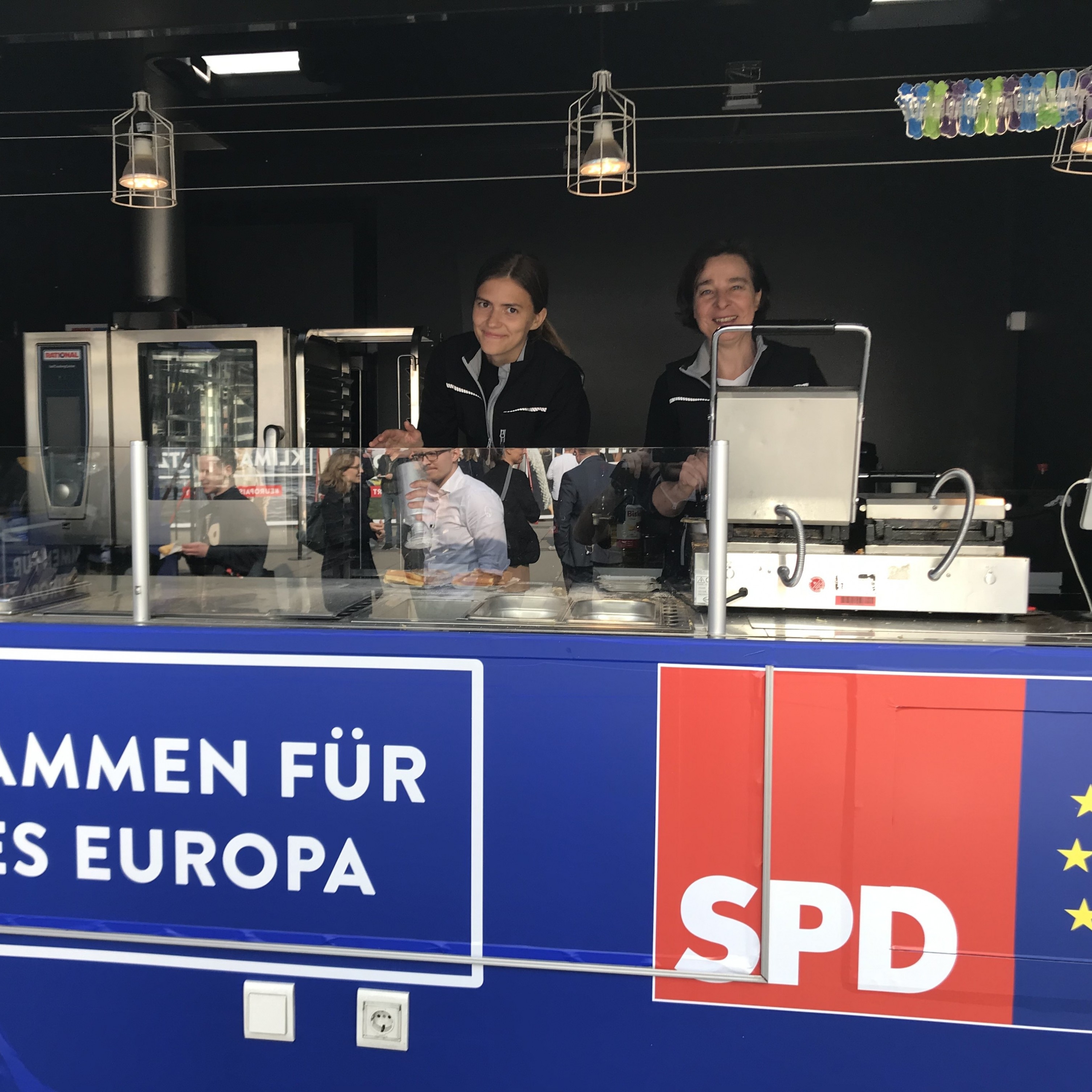 Mitarbeiter im Einsatz