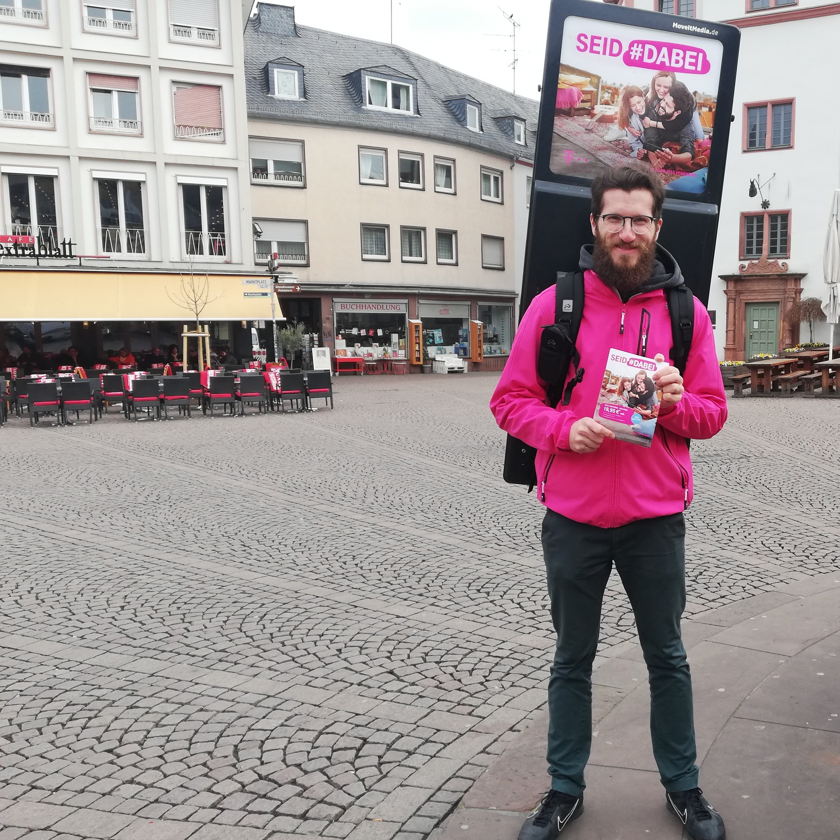 Mitarbeiter im Einsatz