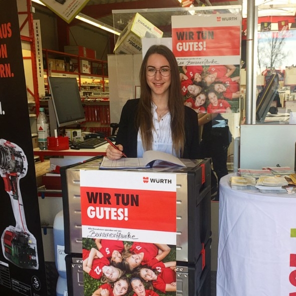 Mitarbeiter im Einsatz