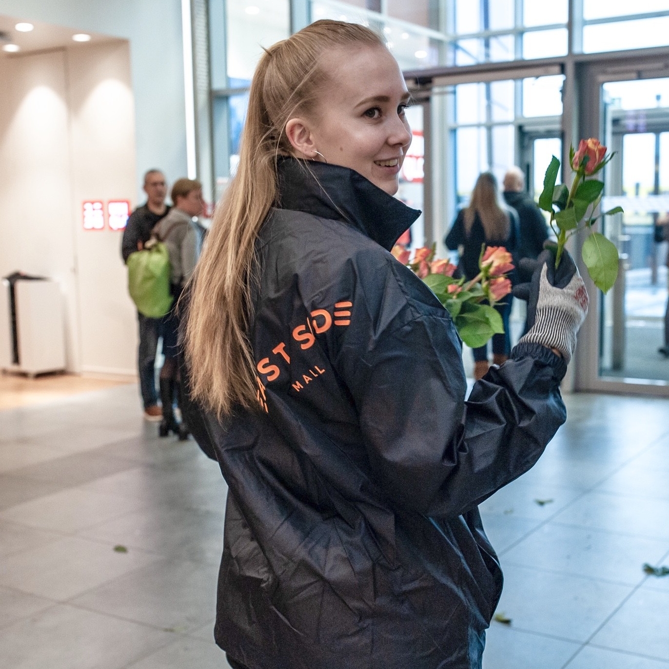 Mitarbeiter im Einsatz