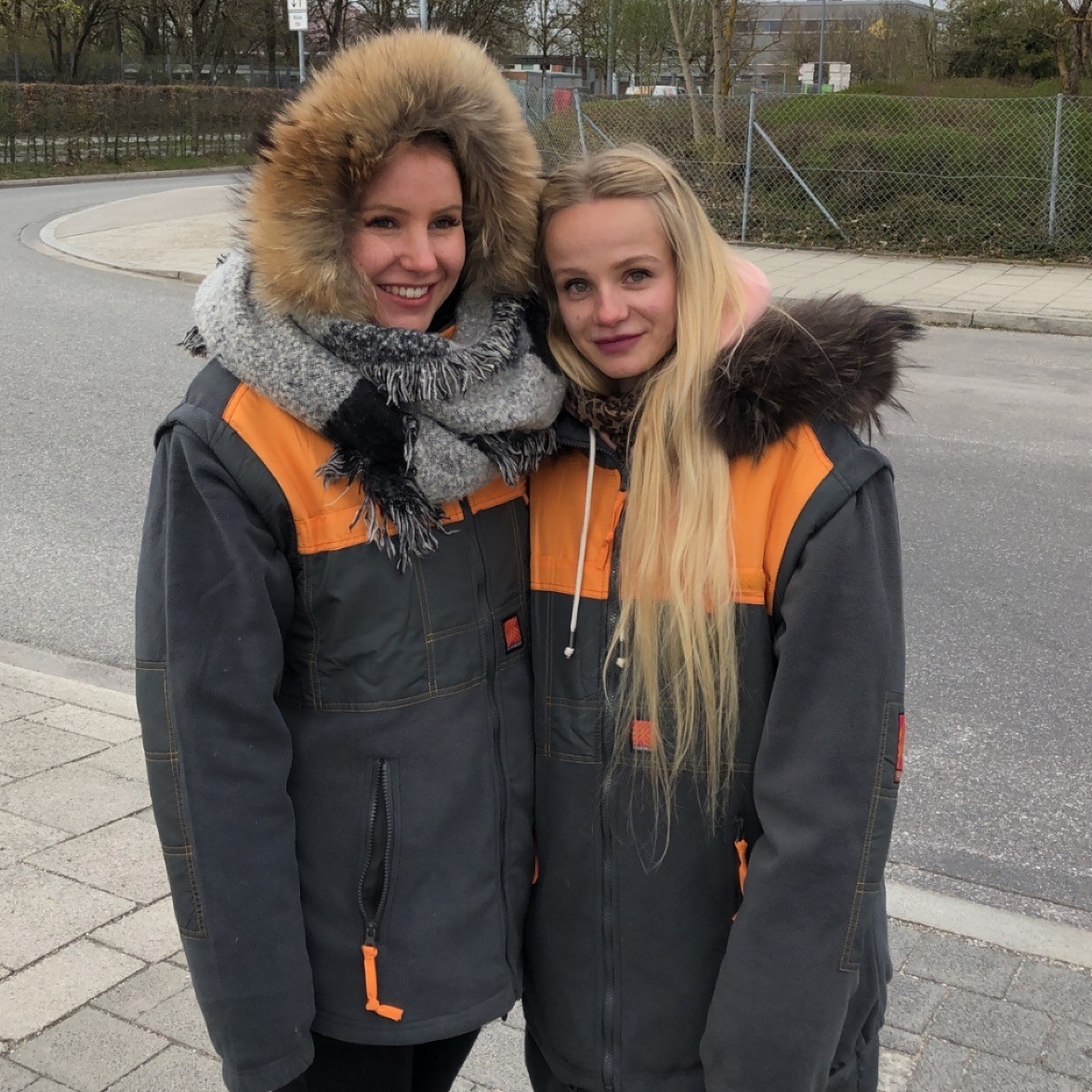 Mitarbeiter im Einsatz