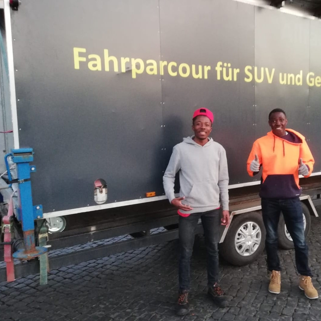 Mitarbeiter im Einsatz