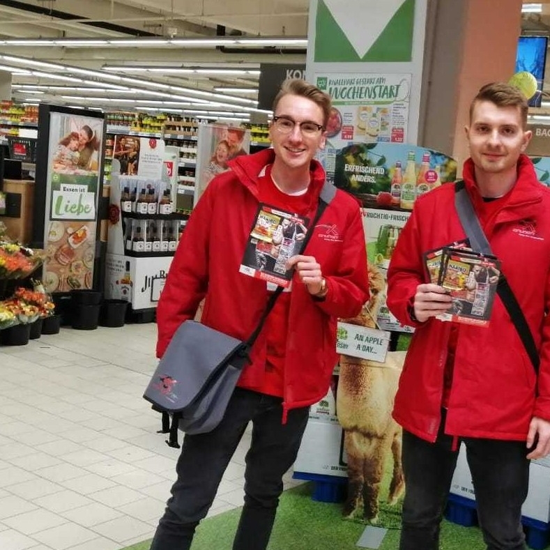 Mitarbeiter im Einsatz