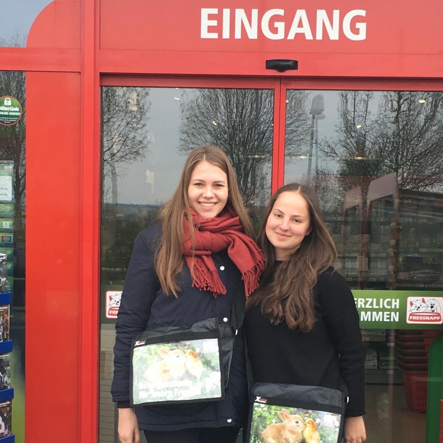 Mitarbeiter im Einsatz