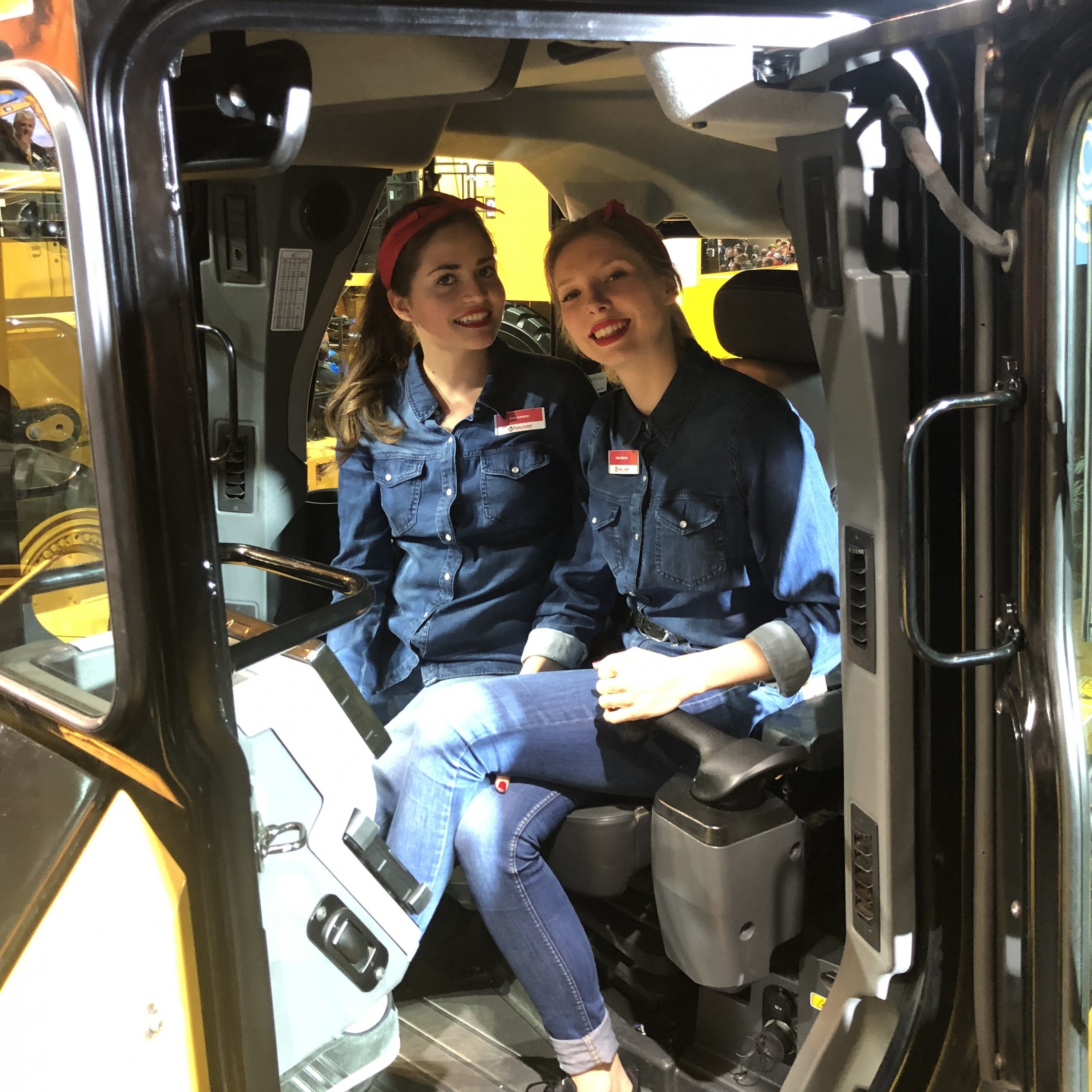 Mitarbeiter im Einsatz