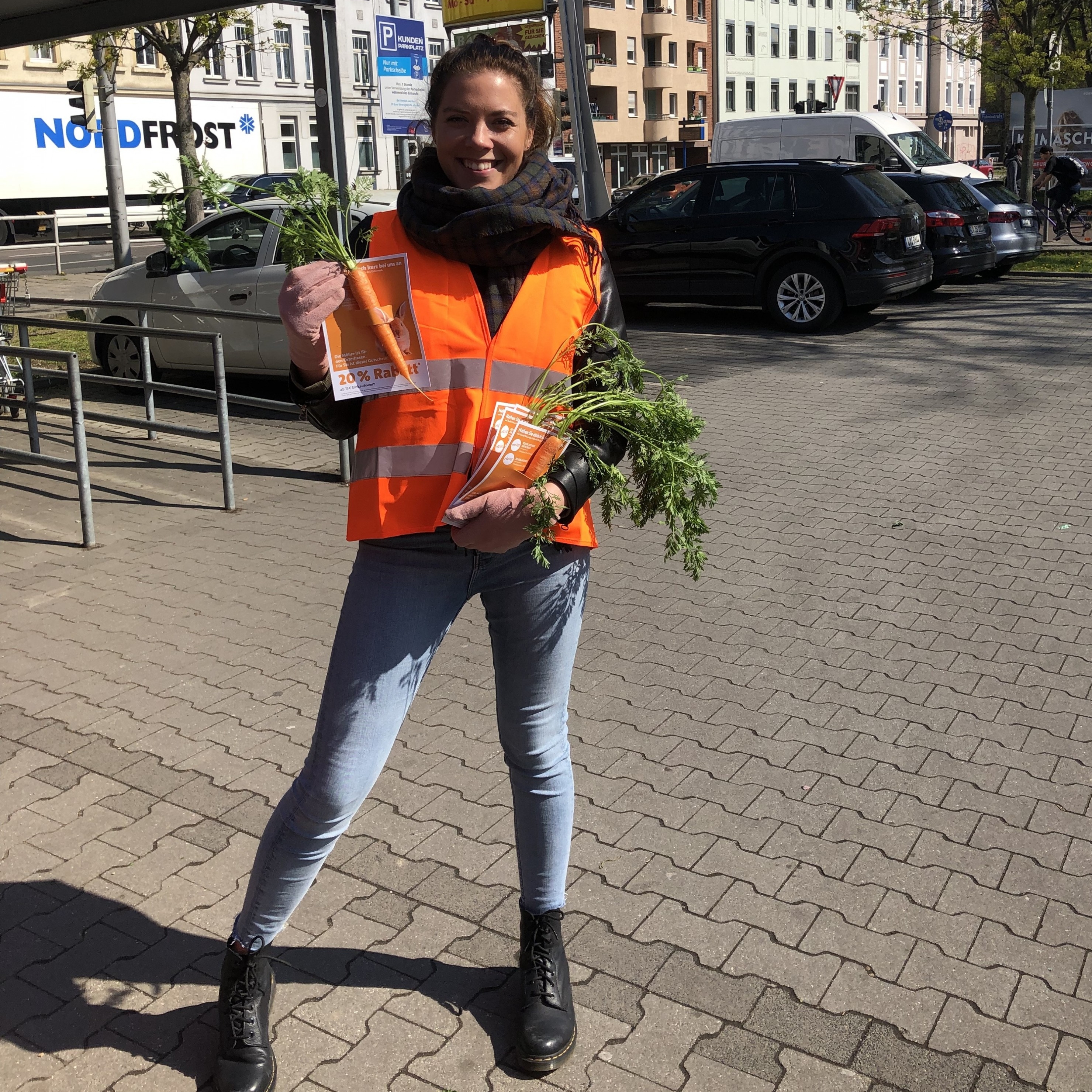 Mitarbeiter im Einsatz
