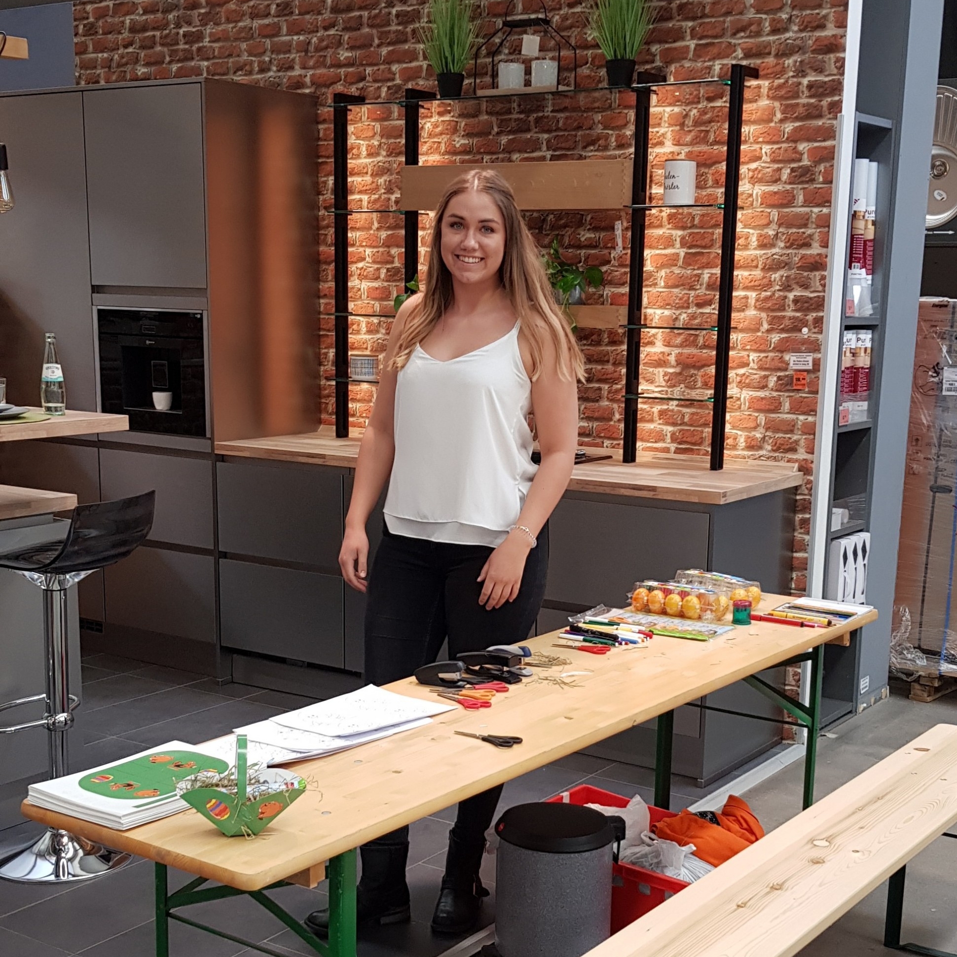 Mitarbeiter im Einsatz