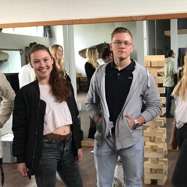 Mitarbeiter im Einsatz
