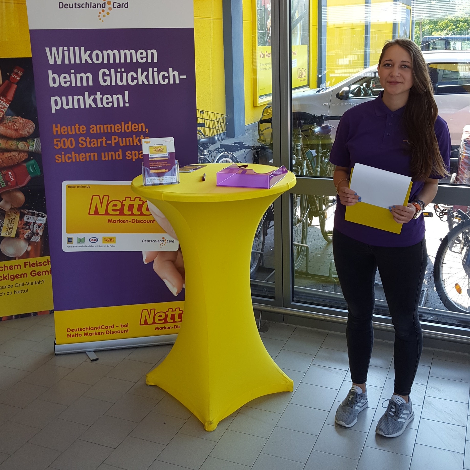 Mitarbeiter im Einsatz