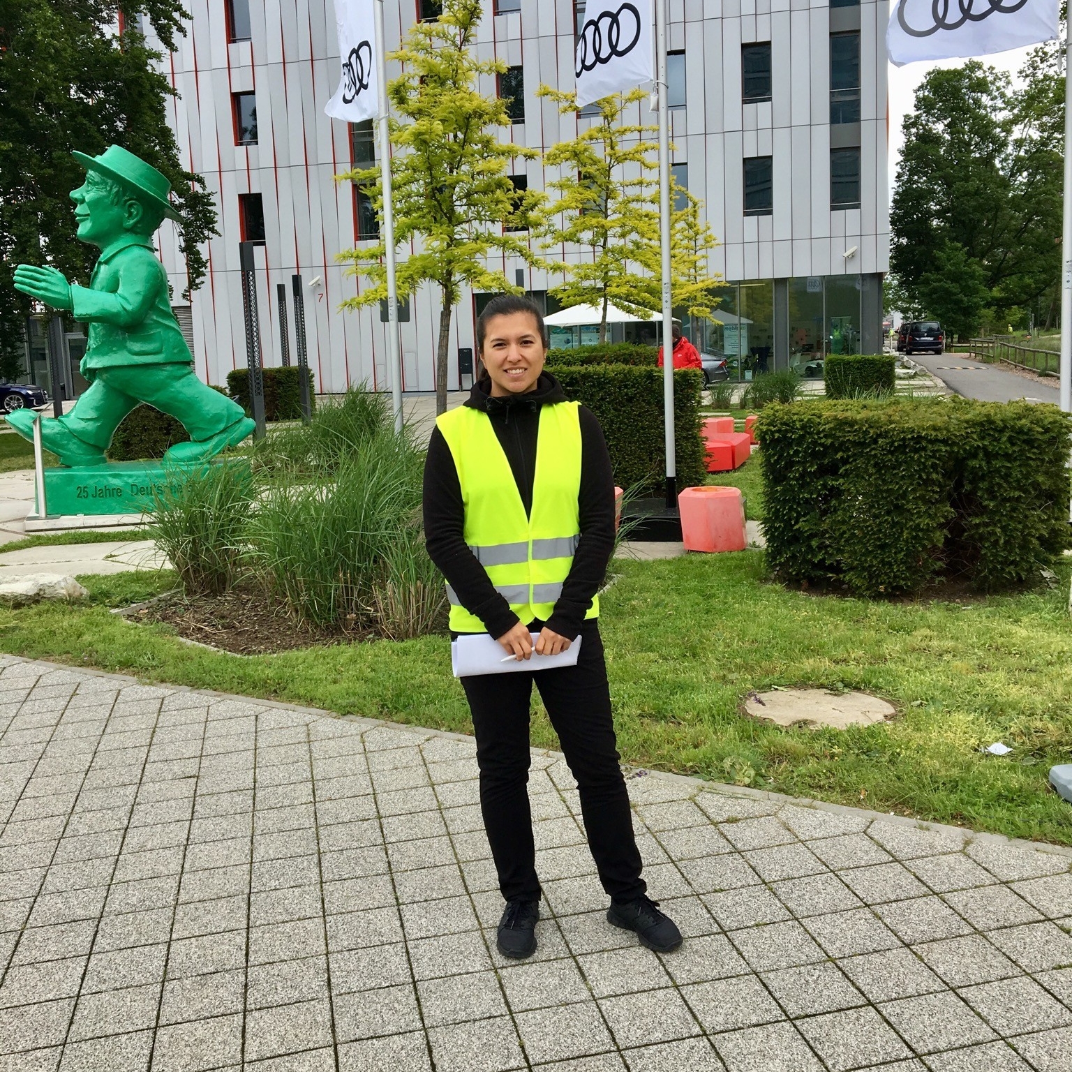 Mitarbeiter im Einsatz