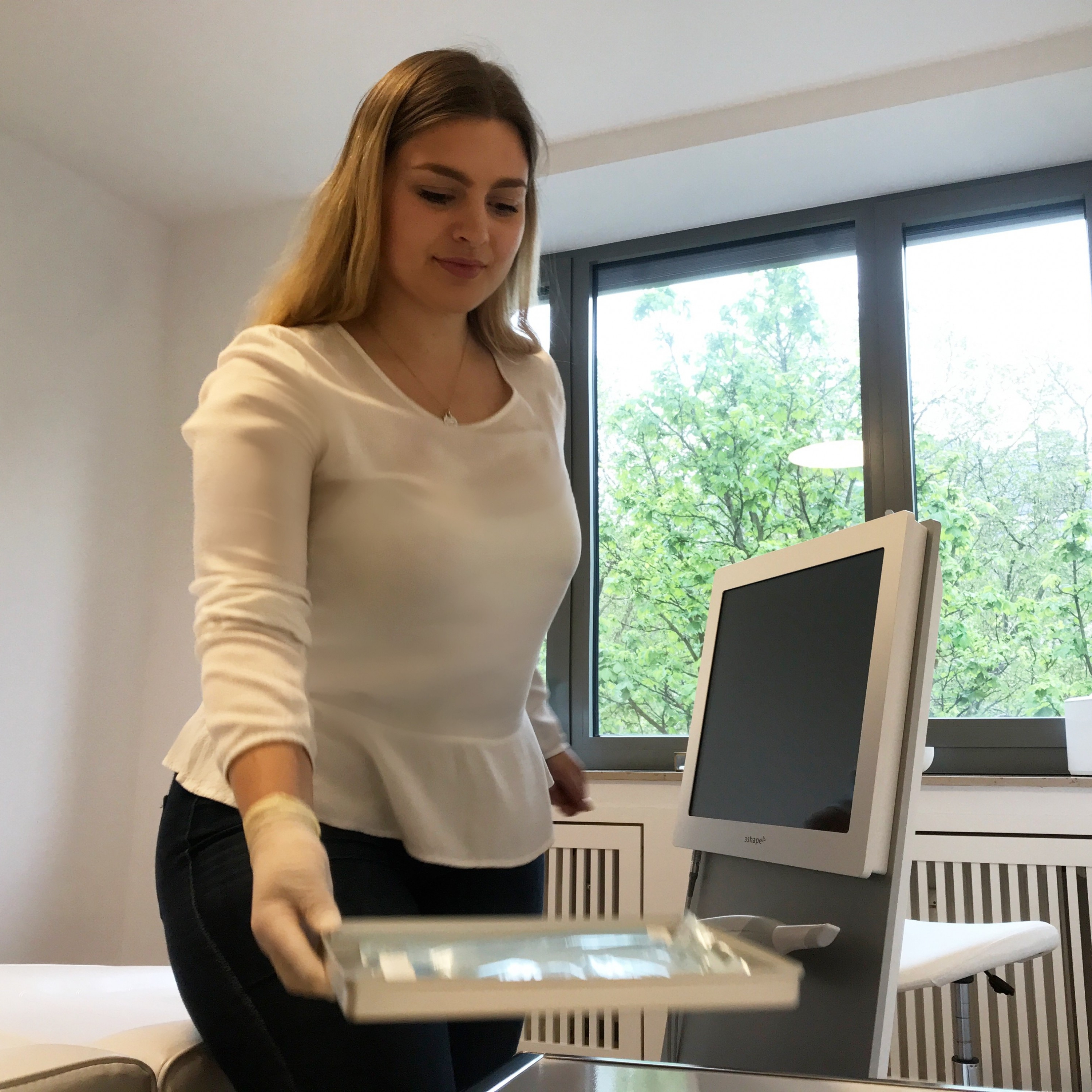 Mitarbeiter im Einsatz