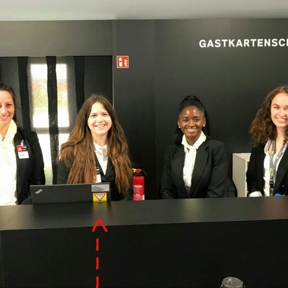 Mitarbeiter im Einsatz
