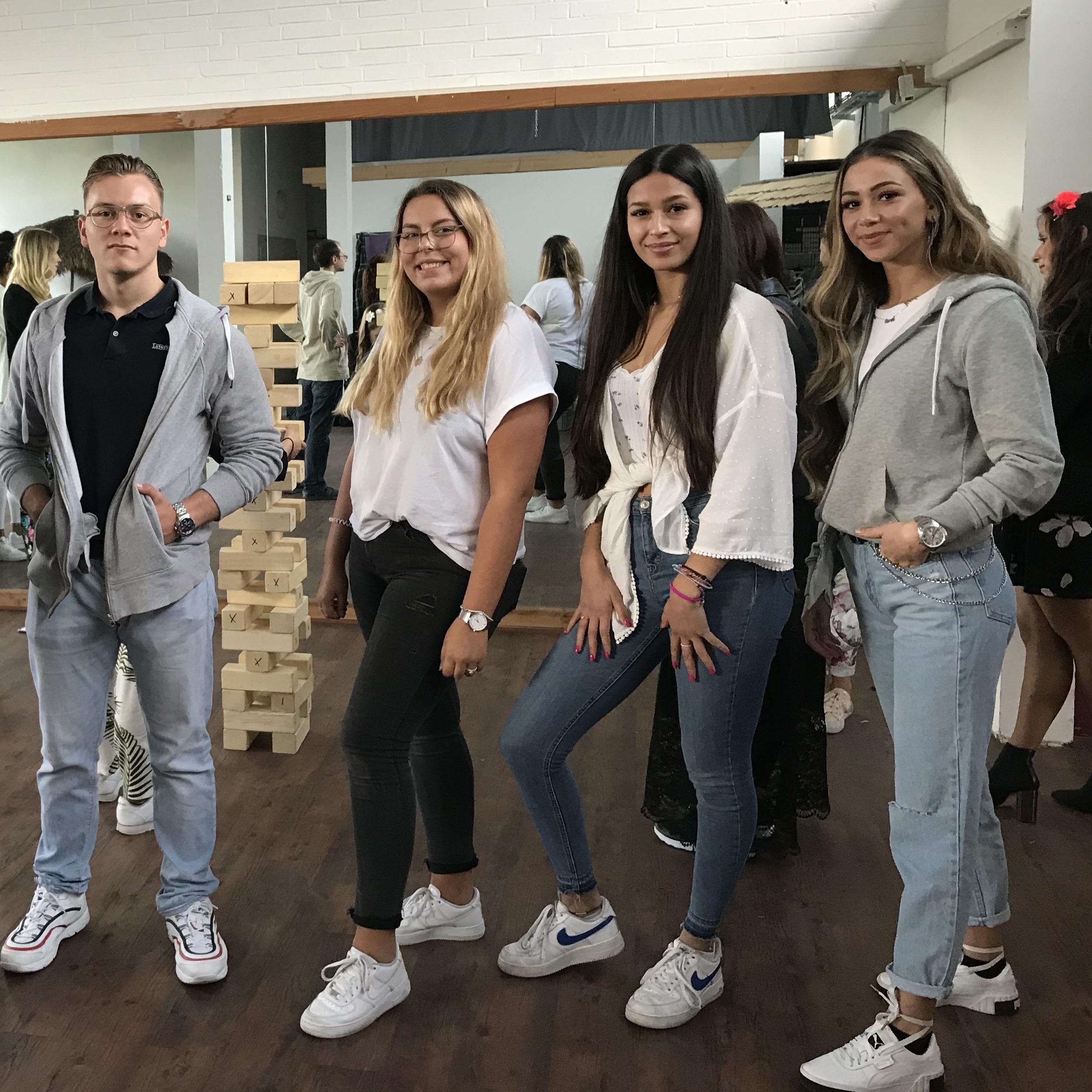 Mitarbeiter im Einsatz