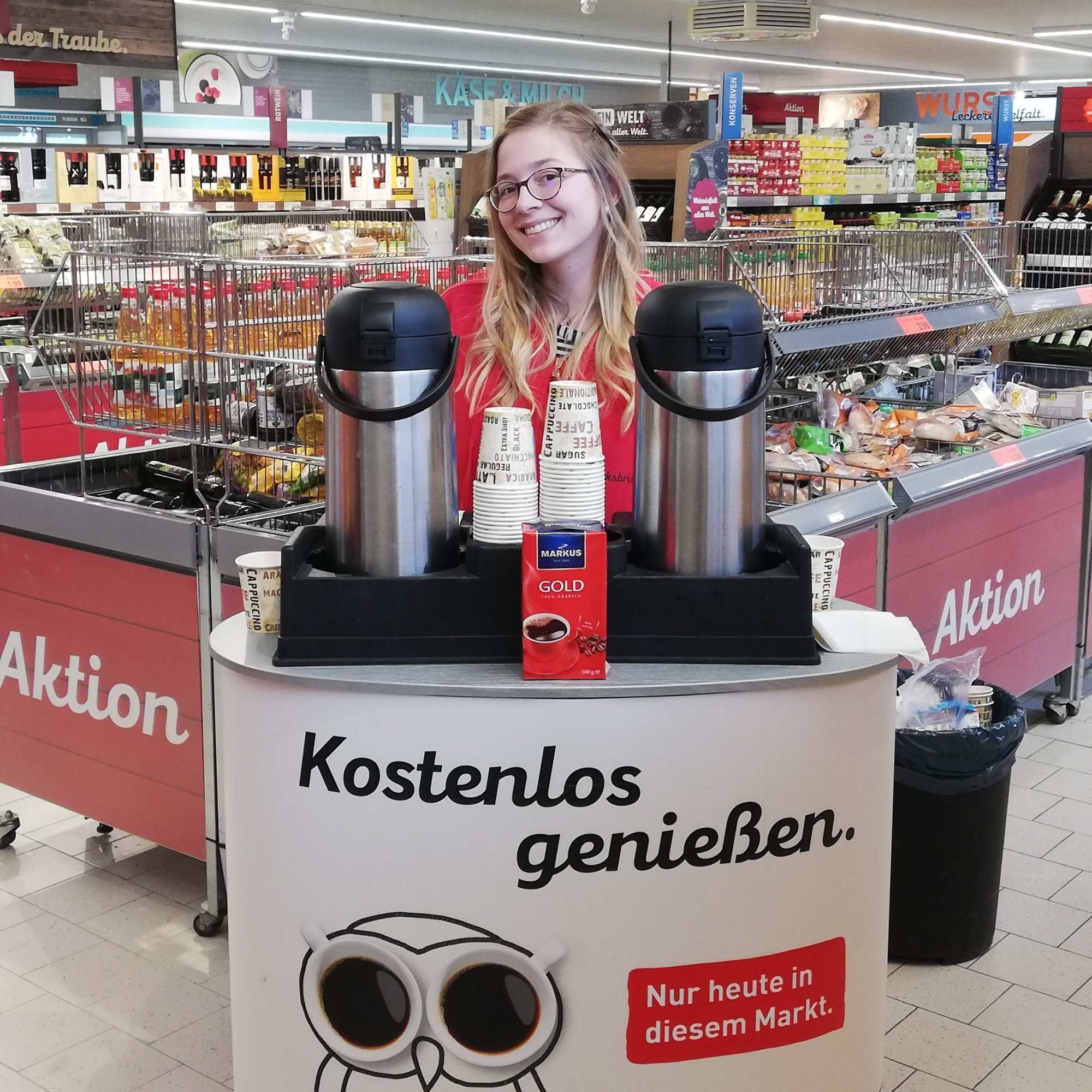 Mitarbeiter im Einsatz