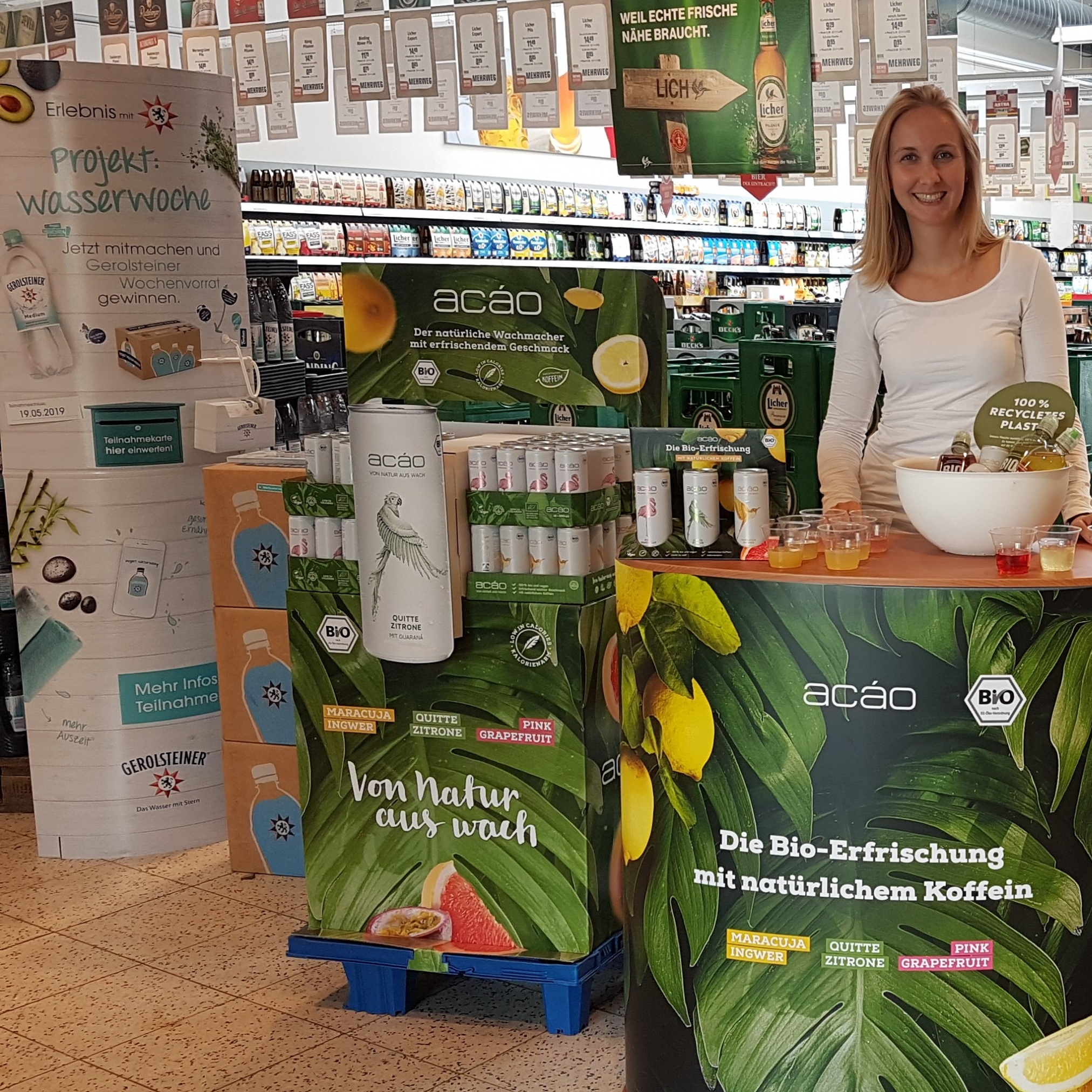 Deborah bei der Arbeit