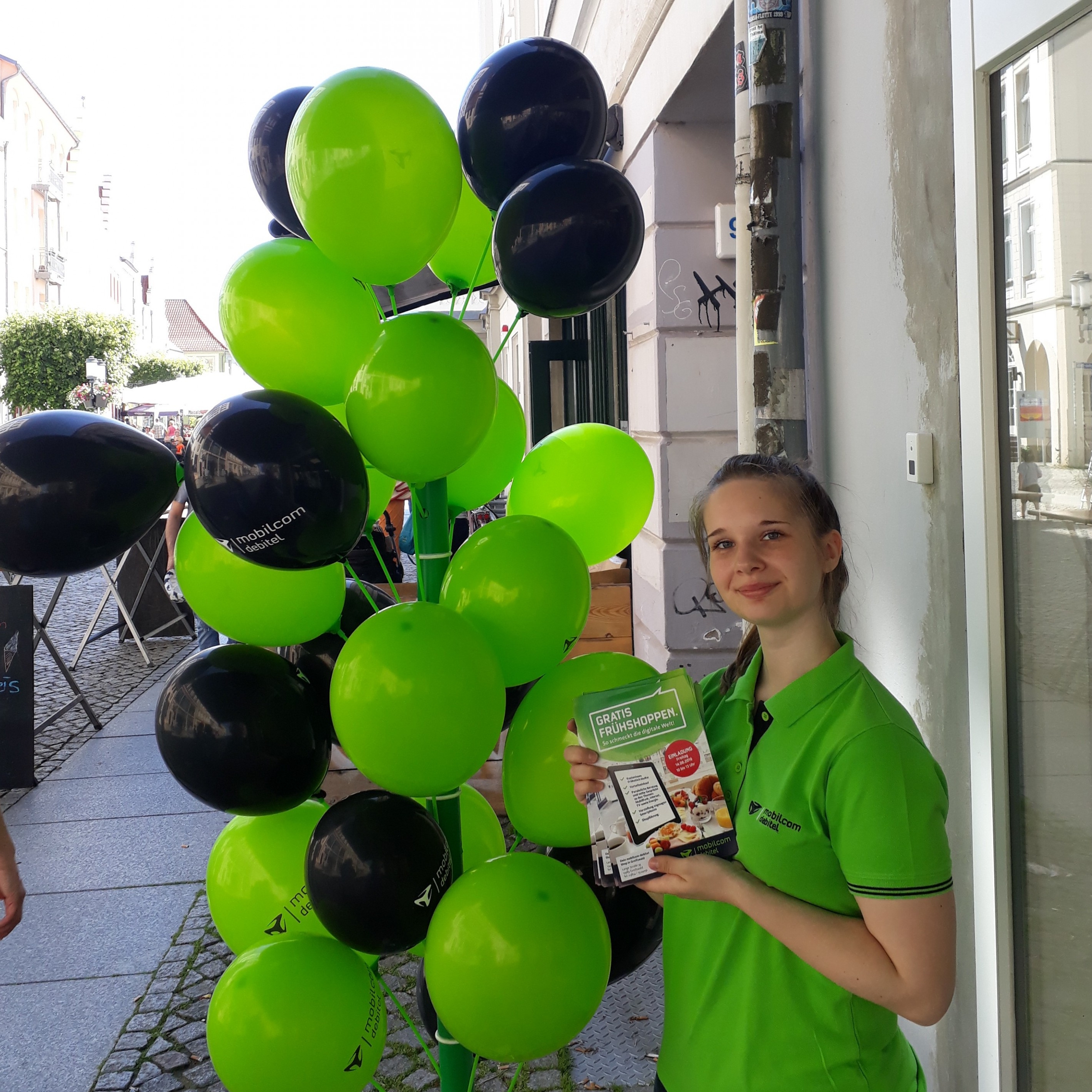 Mitarbeiter im Einsatz