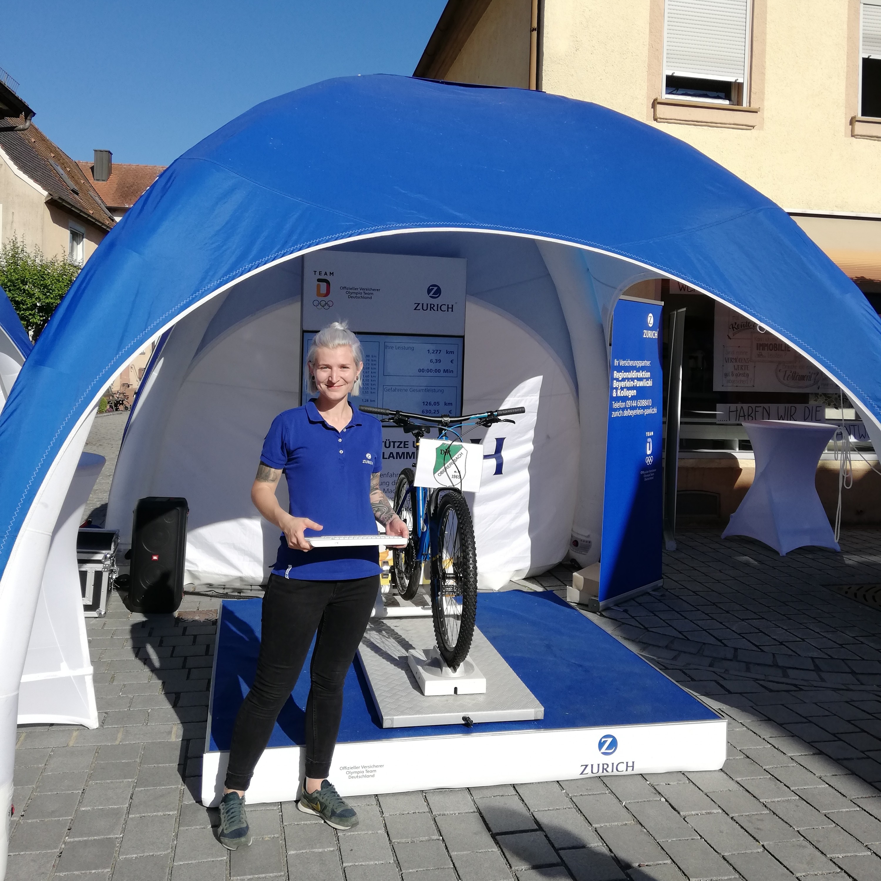 Mitarbeiter im Einsatz
