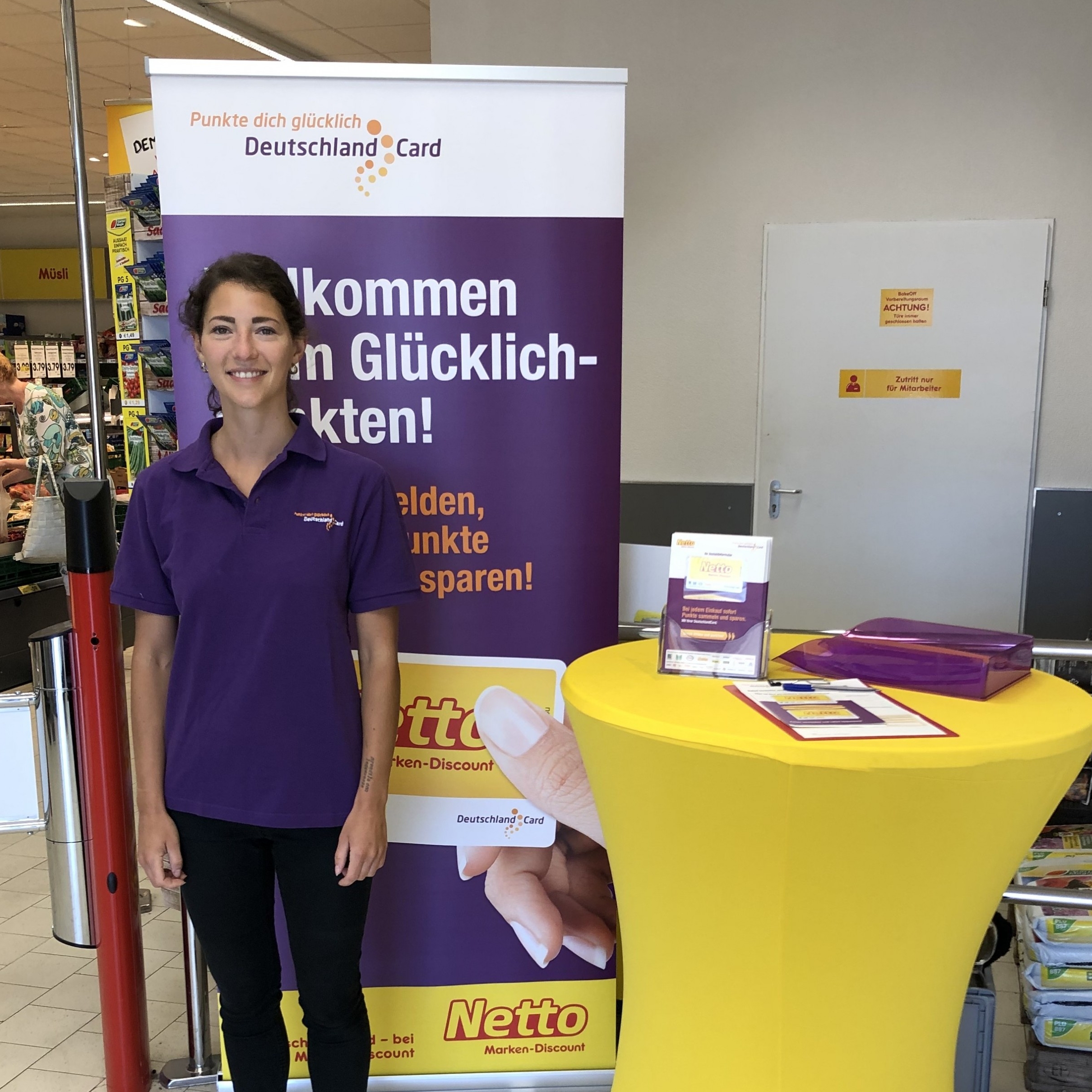 Mitarbeiter im Einsatz