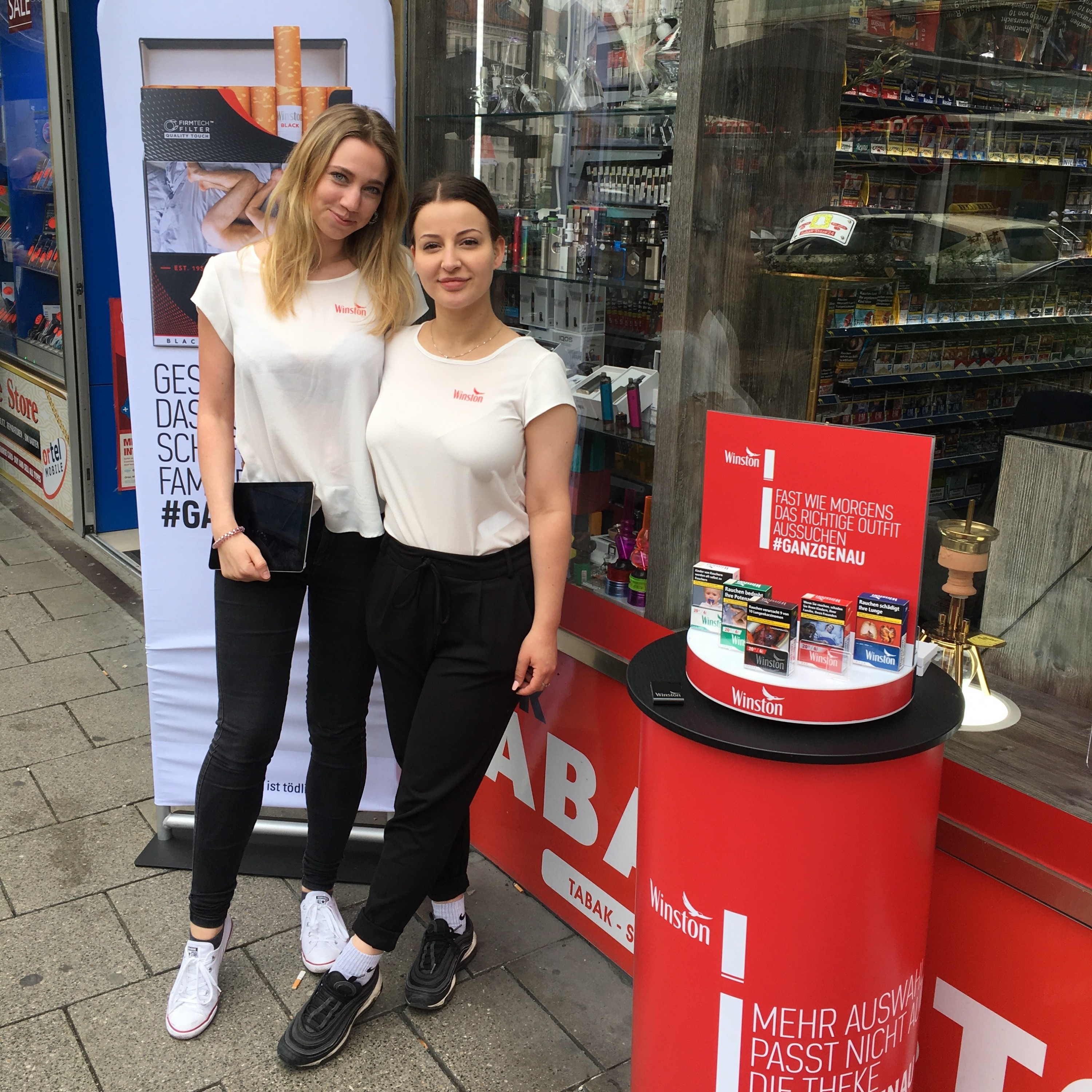 Mitarbeiter im Einsatz