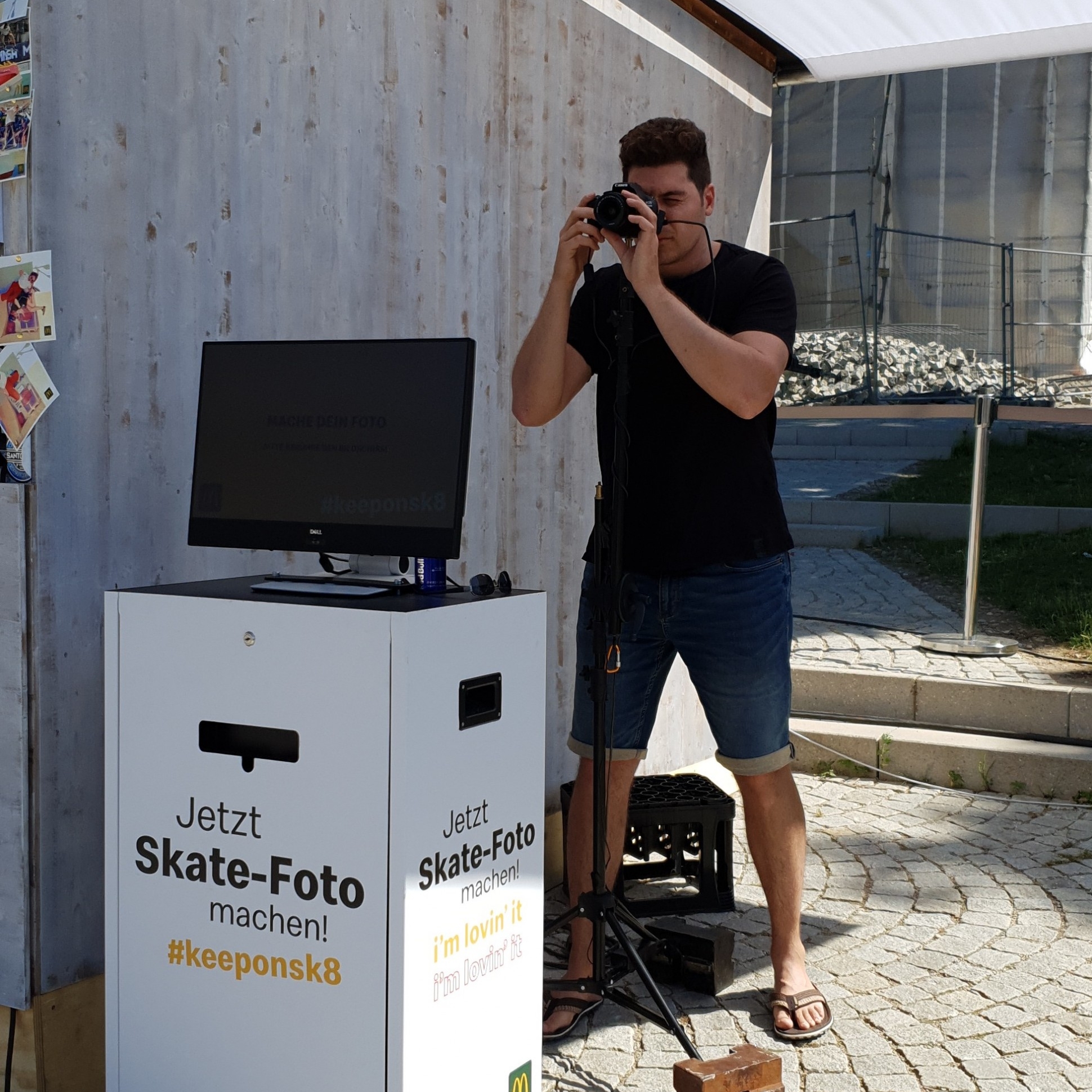 Mitarbeiter im Einsatz