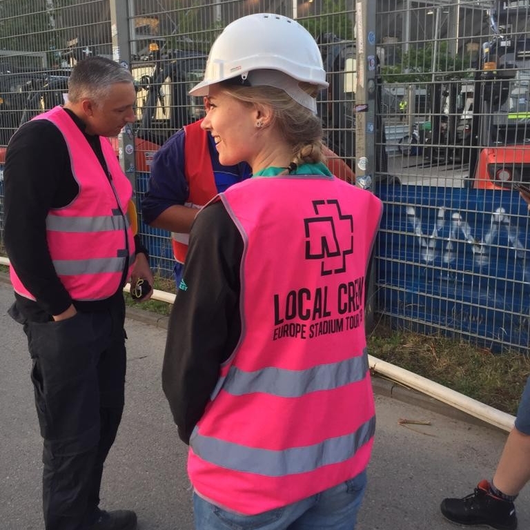 Mitarbeiter im Einsatz