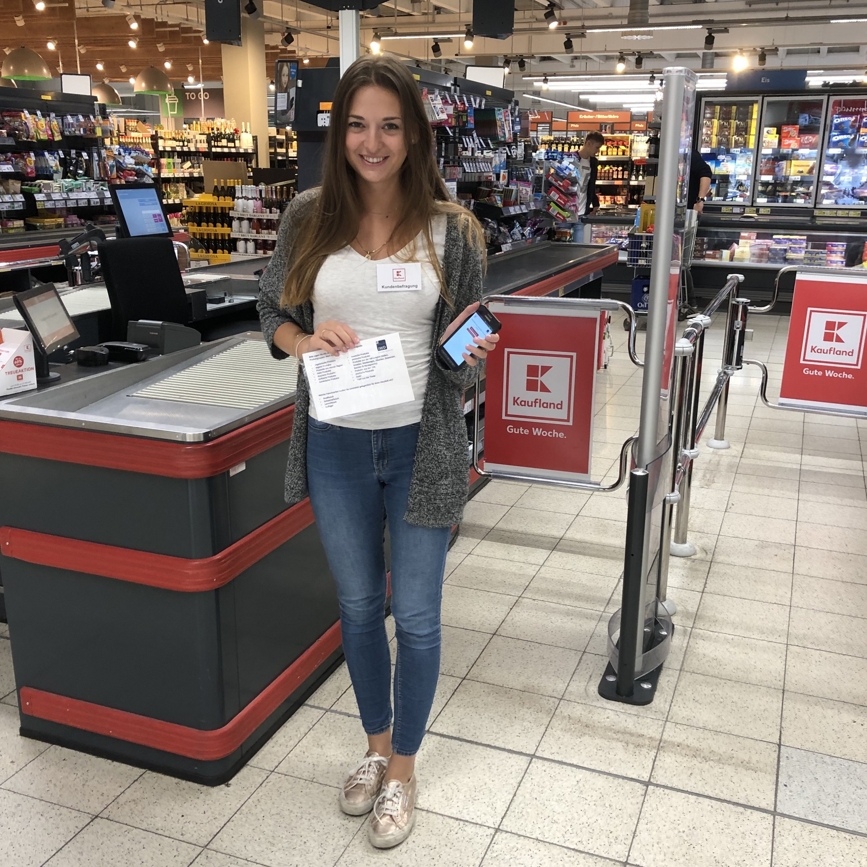 Mitarbeiter im Einsatz
