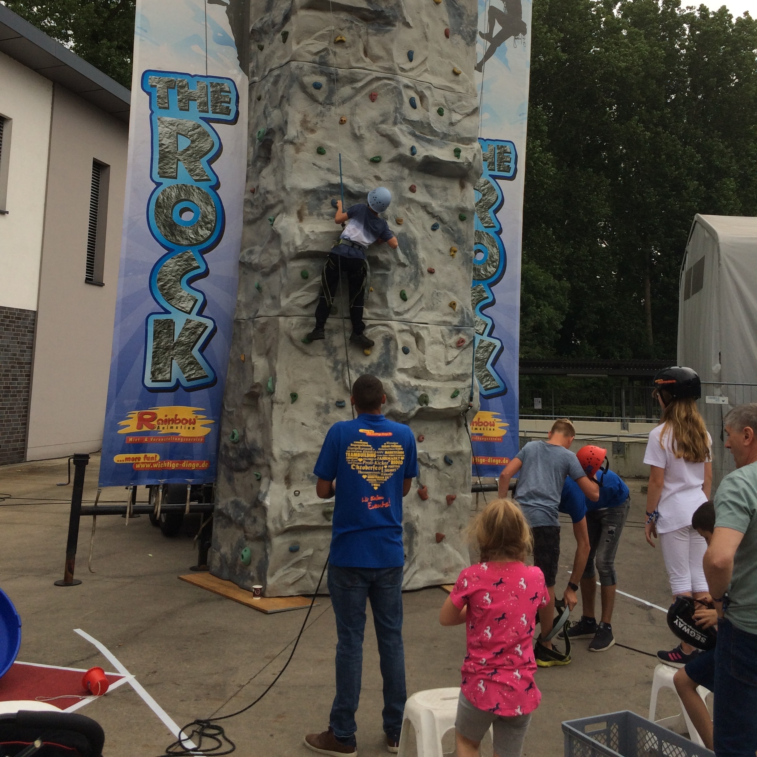 Mitarbeiter im Einsatz