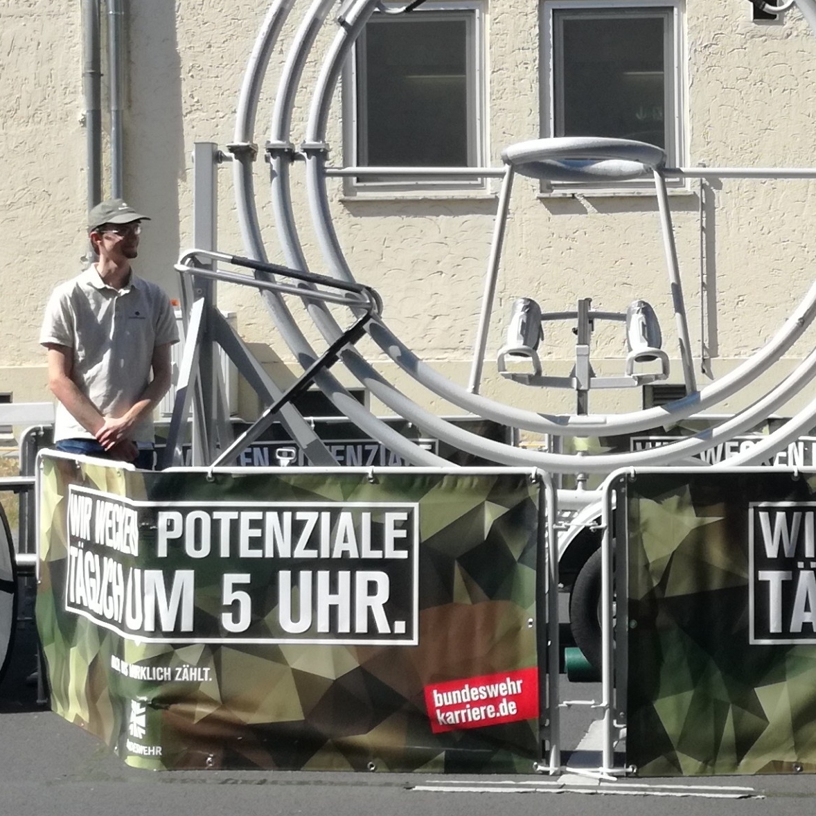 Mitarbeiter im Einsatz