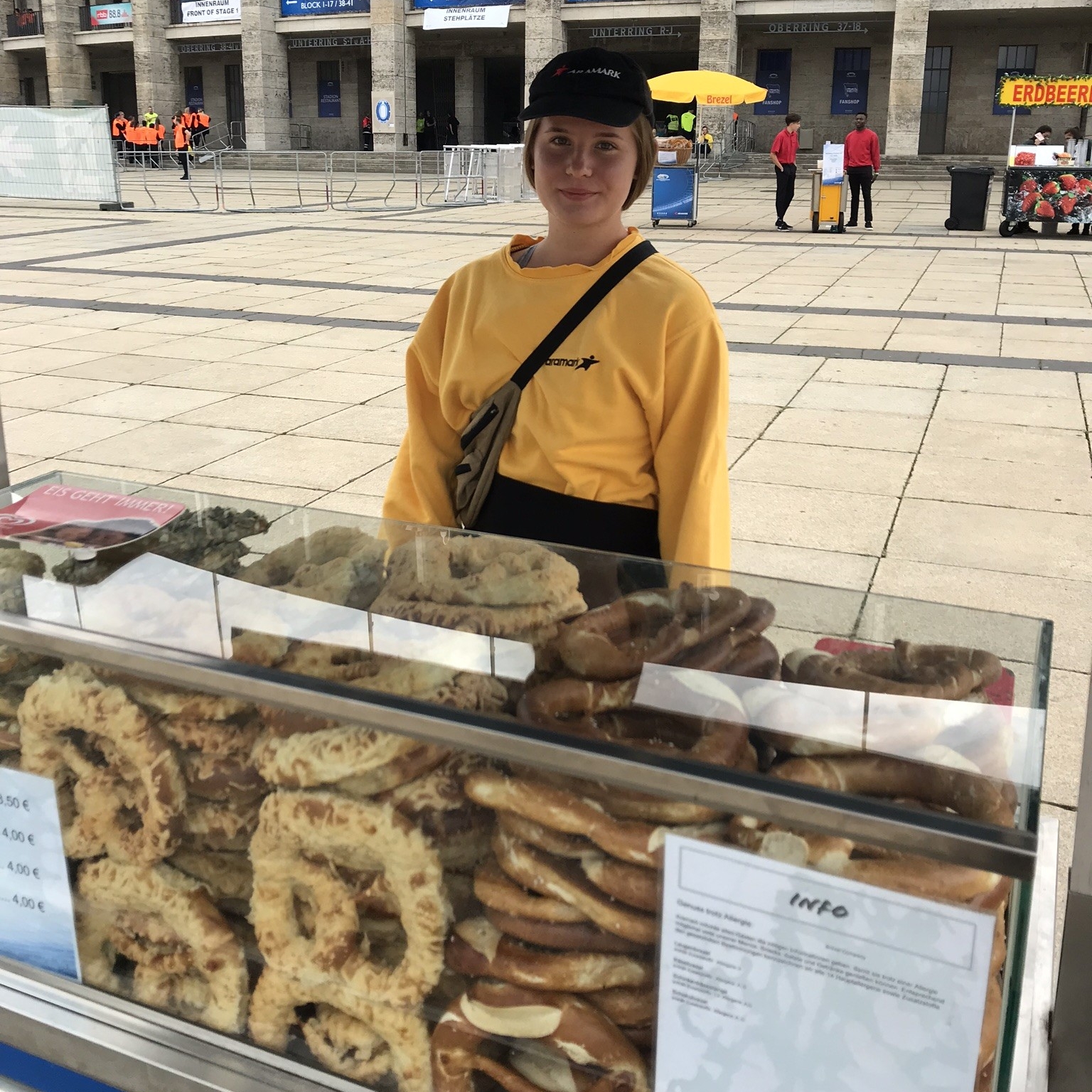 Mitarbeiter im Einsatz