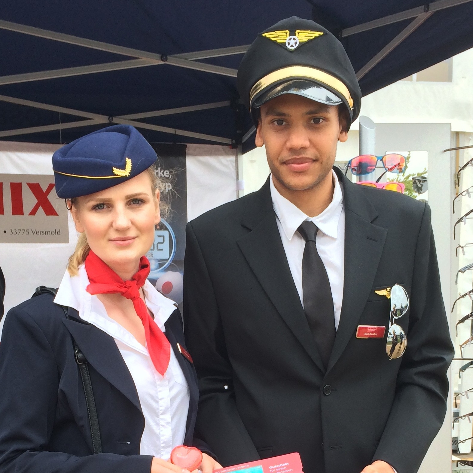Mitarbeiter im Einsatz