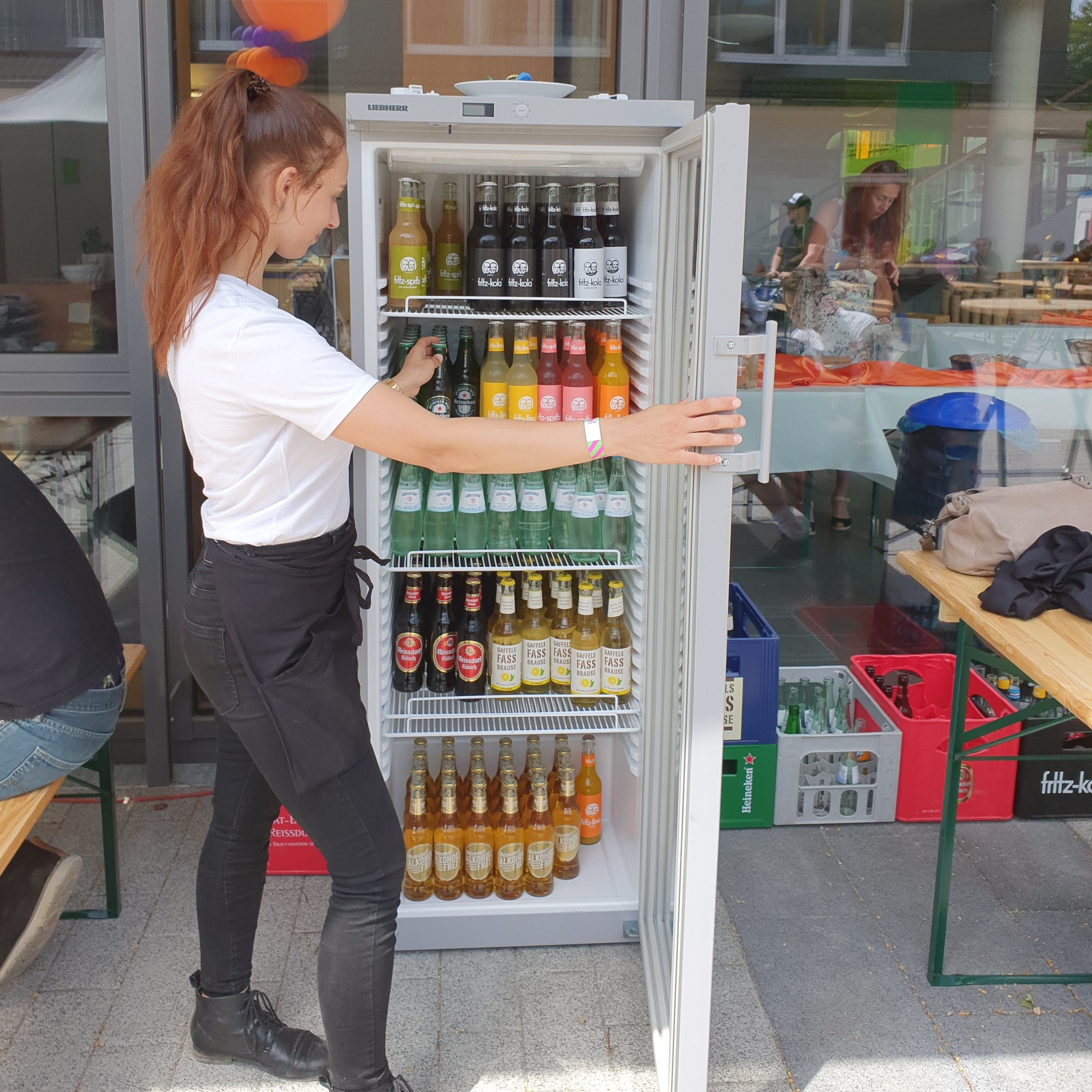 Mitarbeiter im Einsatz