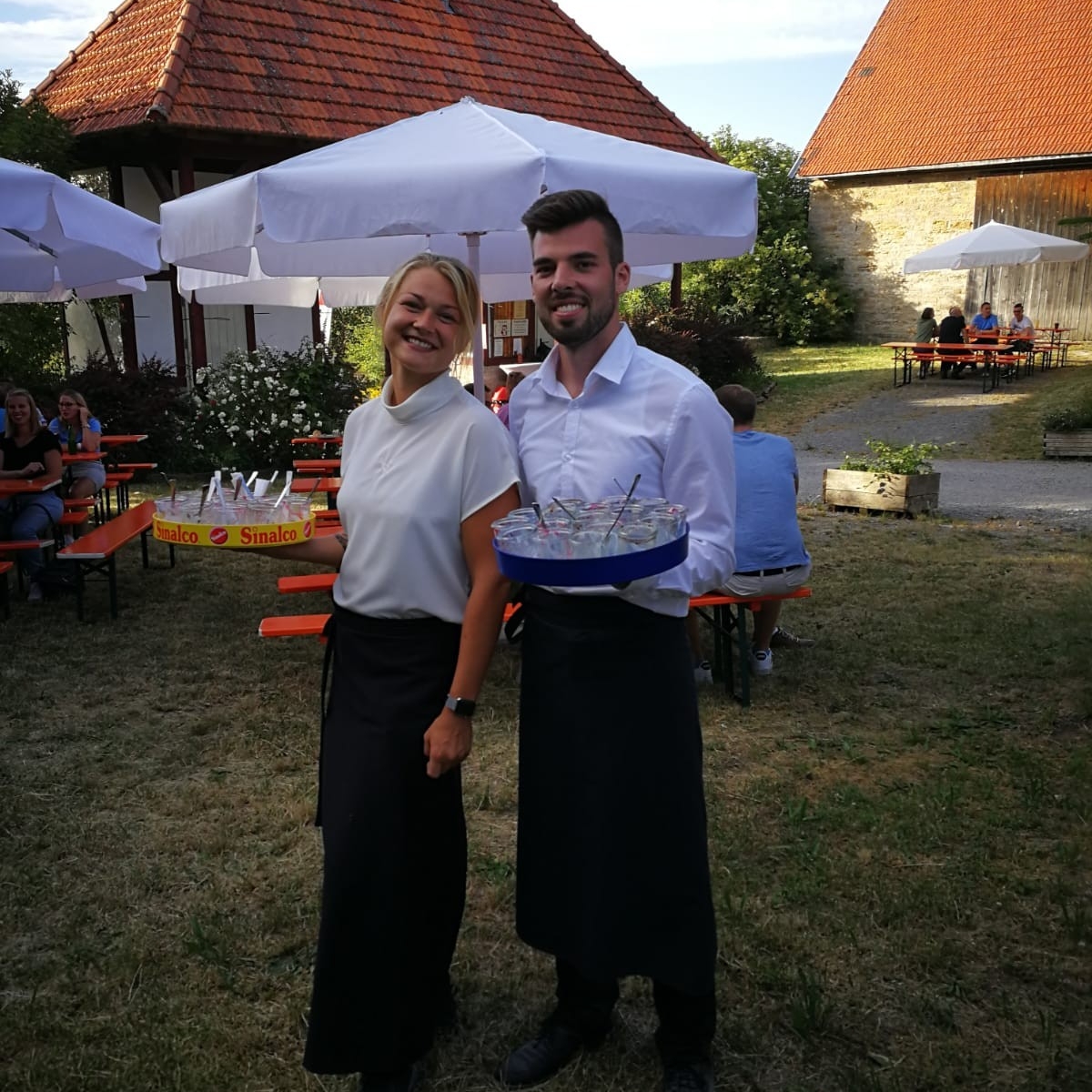 Mitarbeiter im Einsatz