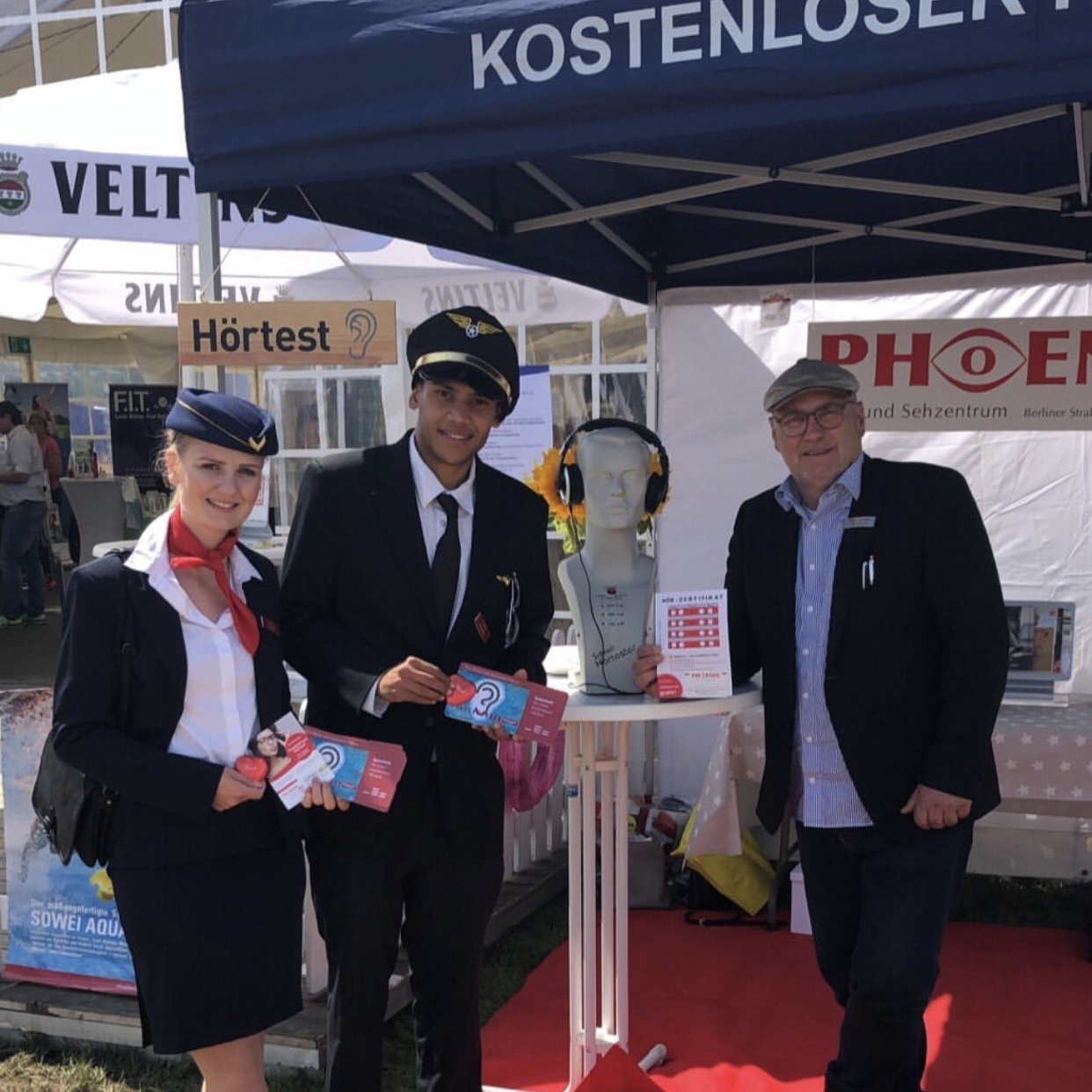 Mitarbeiter im Einsatz