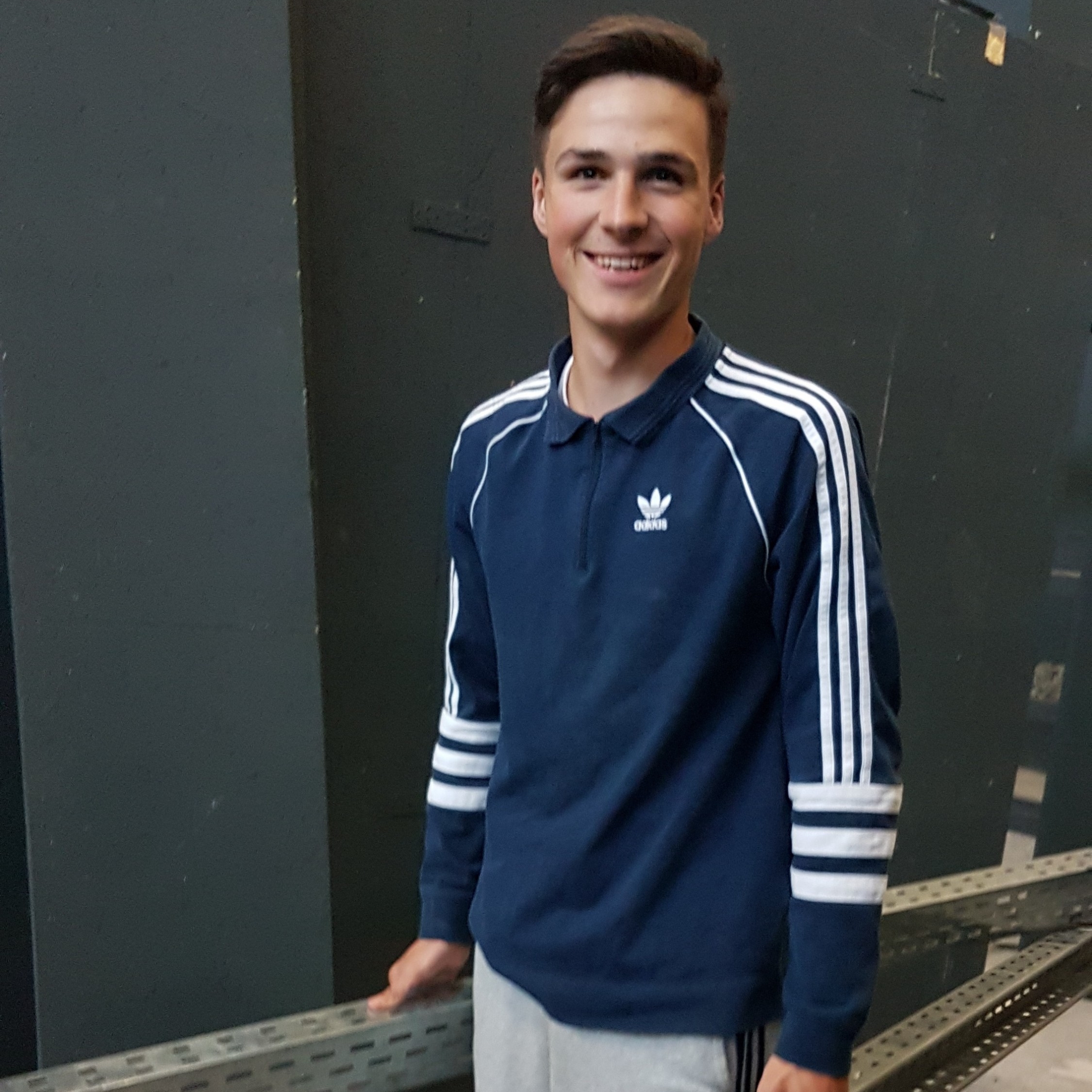 Constantin bei der Arbeit