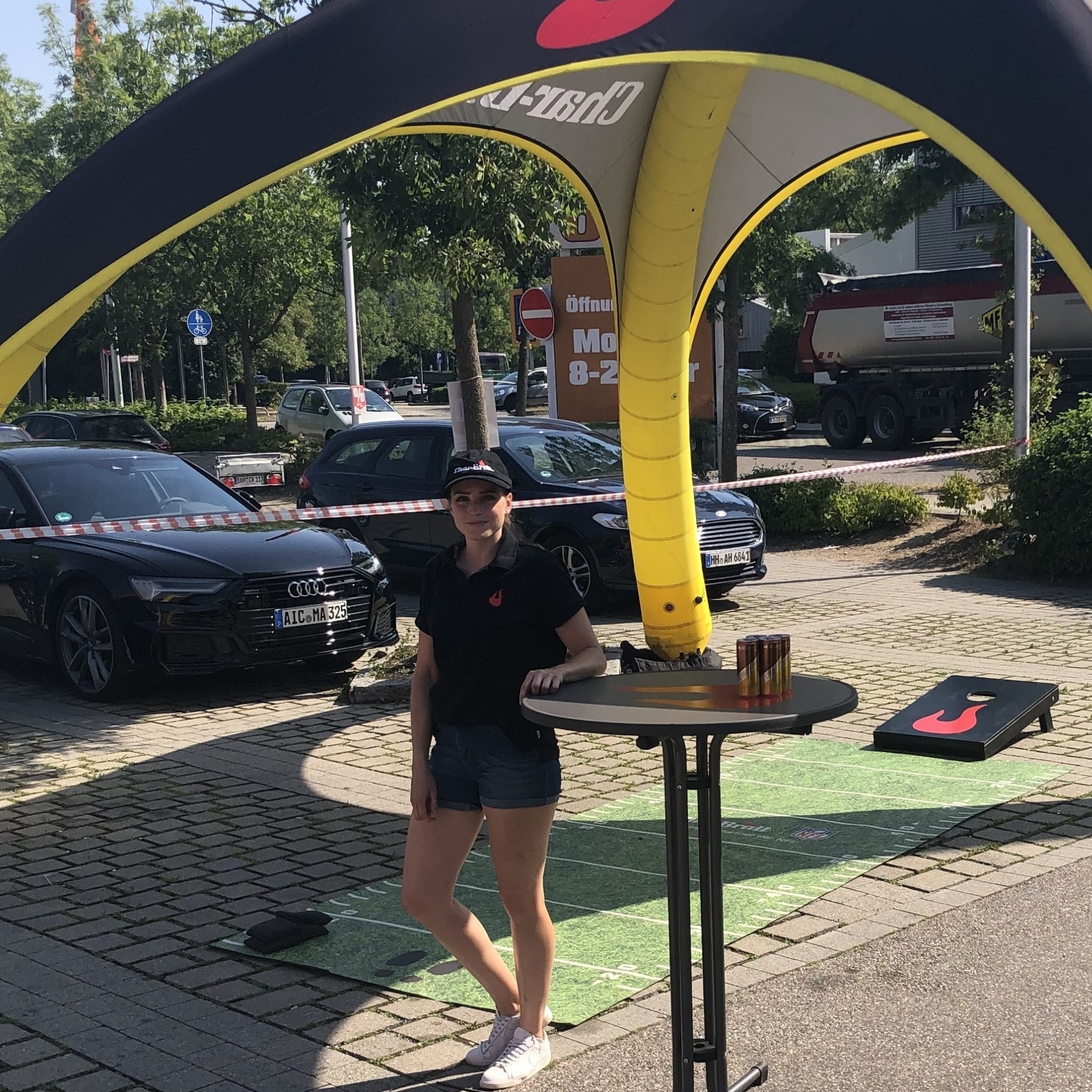 Mitarbeiter im Einsatz