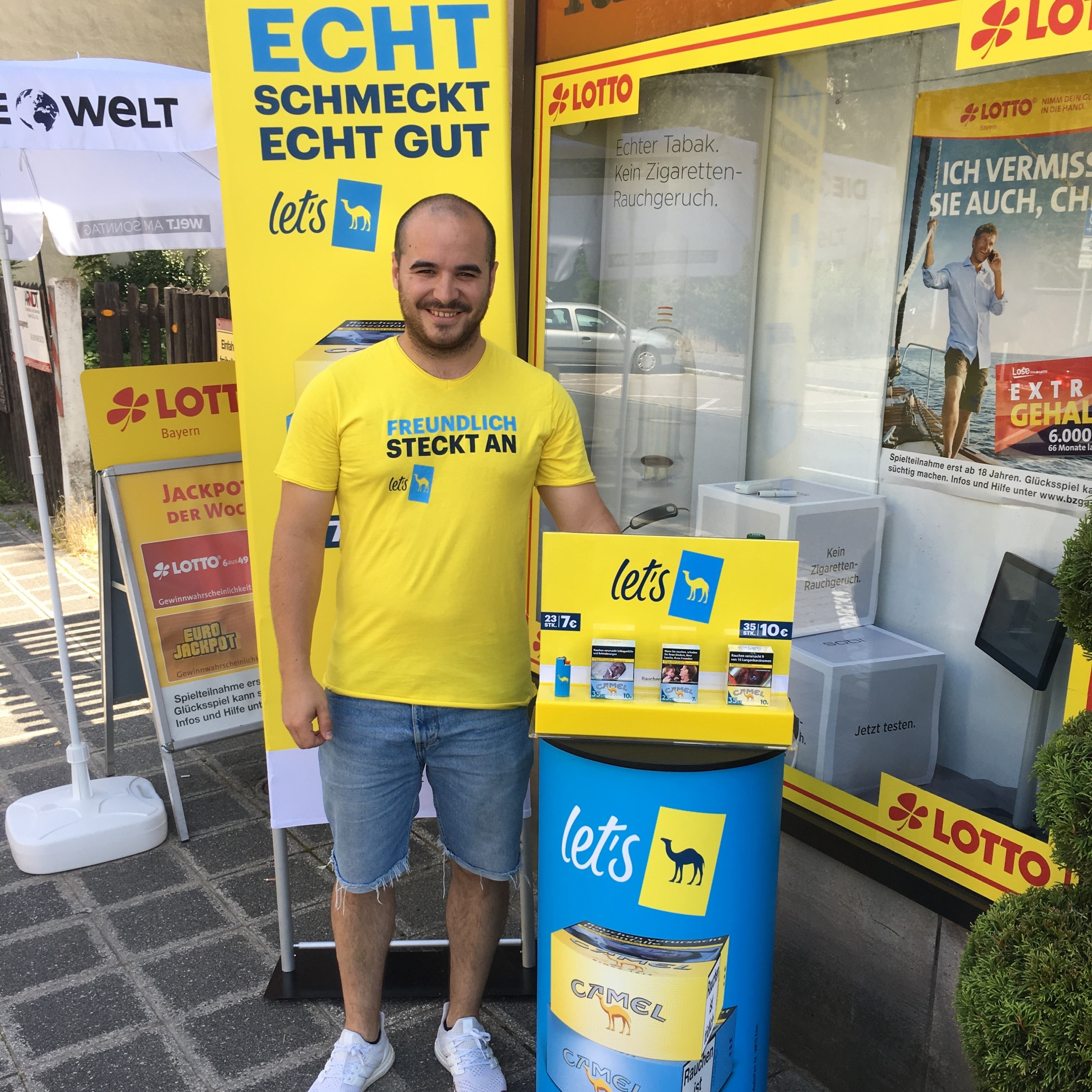 Mitarbeiter im Einsatz