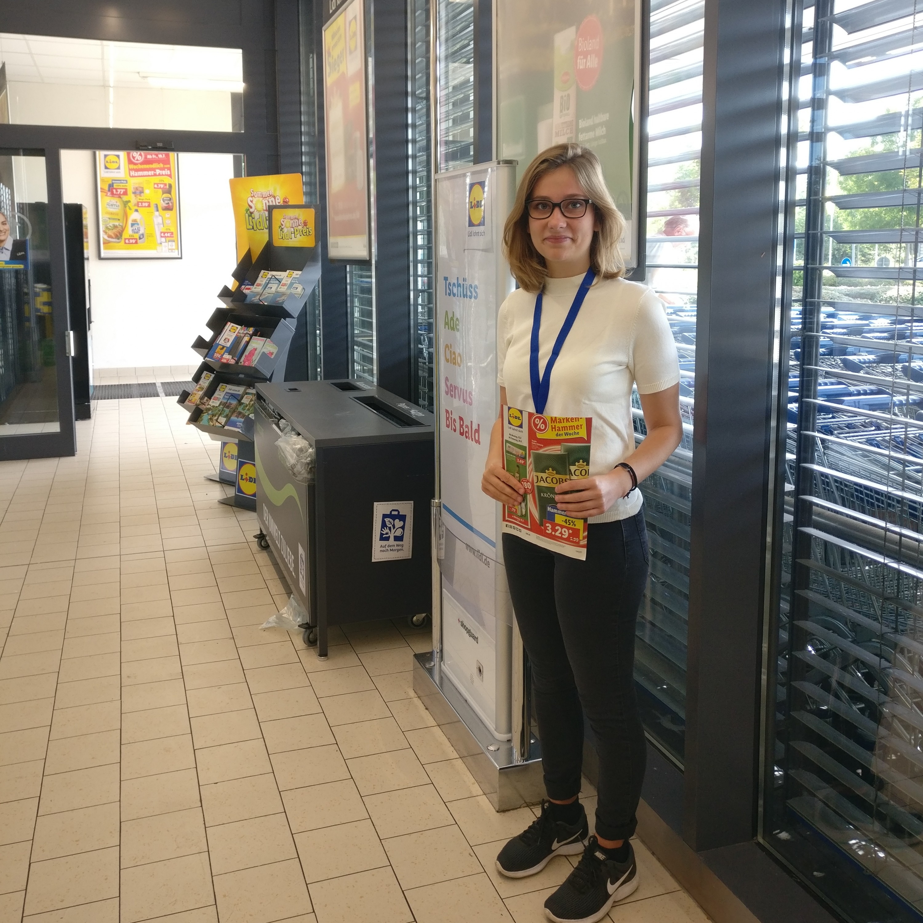 Mitarbeiter im Einsatz