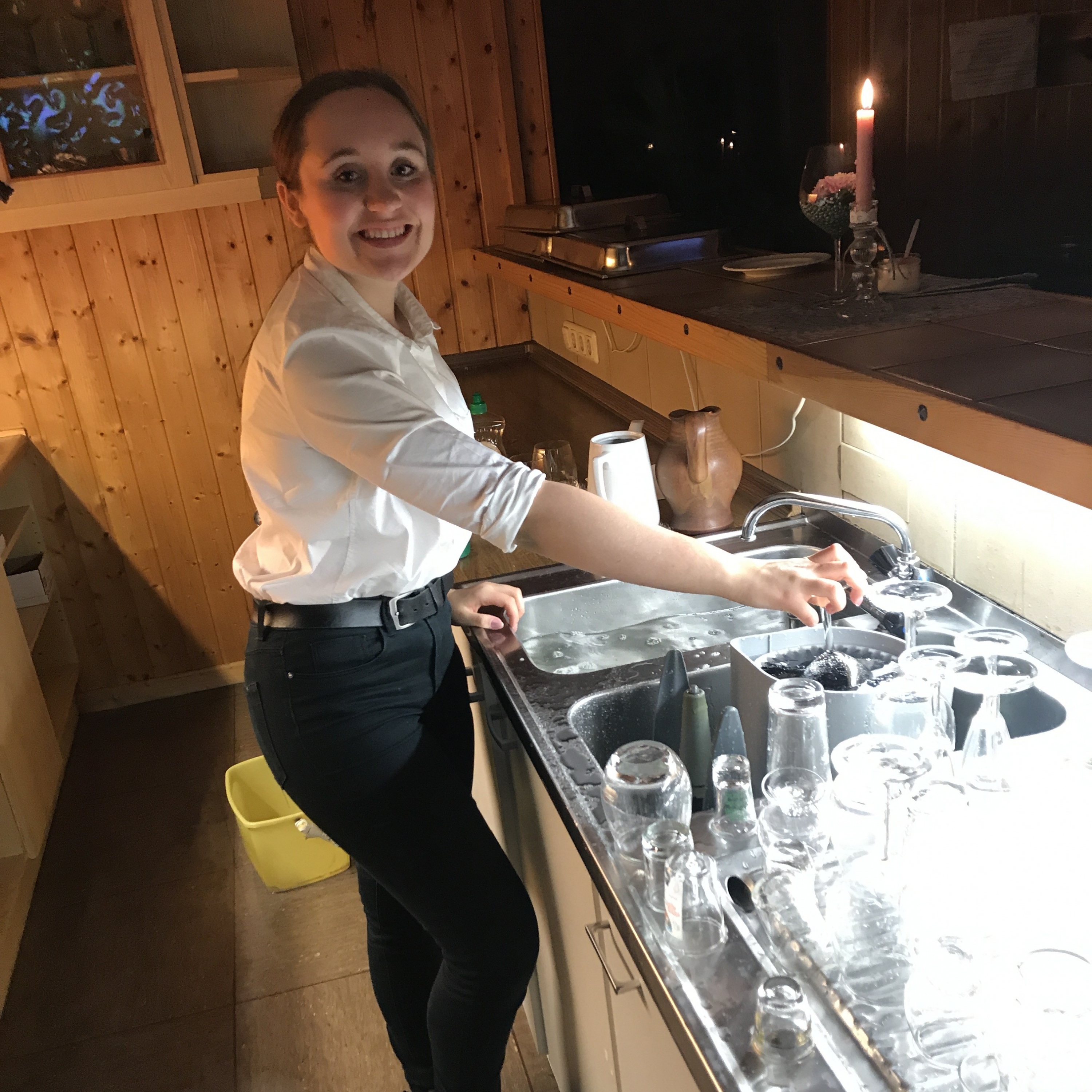 Mitarbeiter im Einsatz
