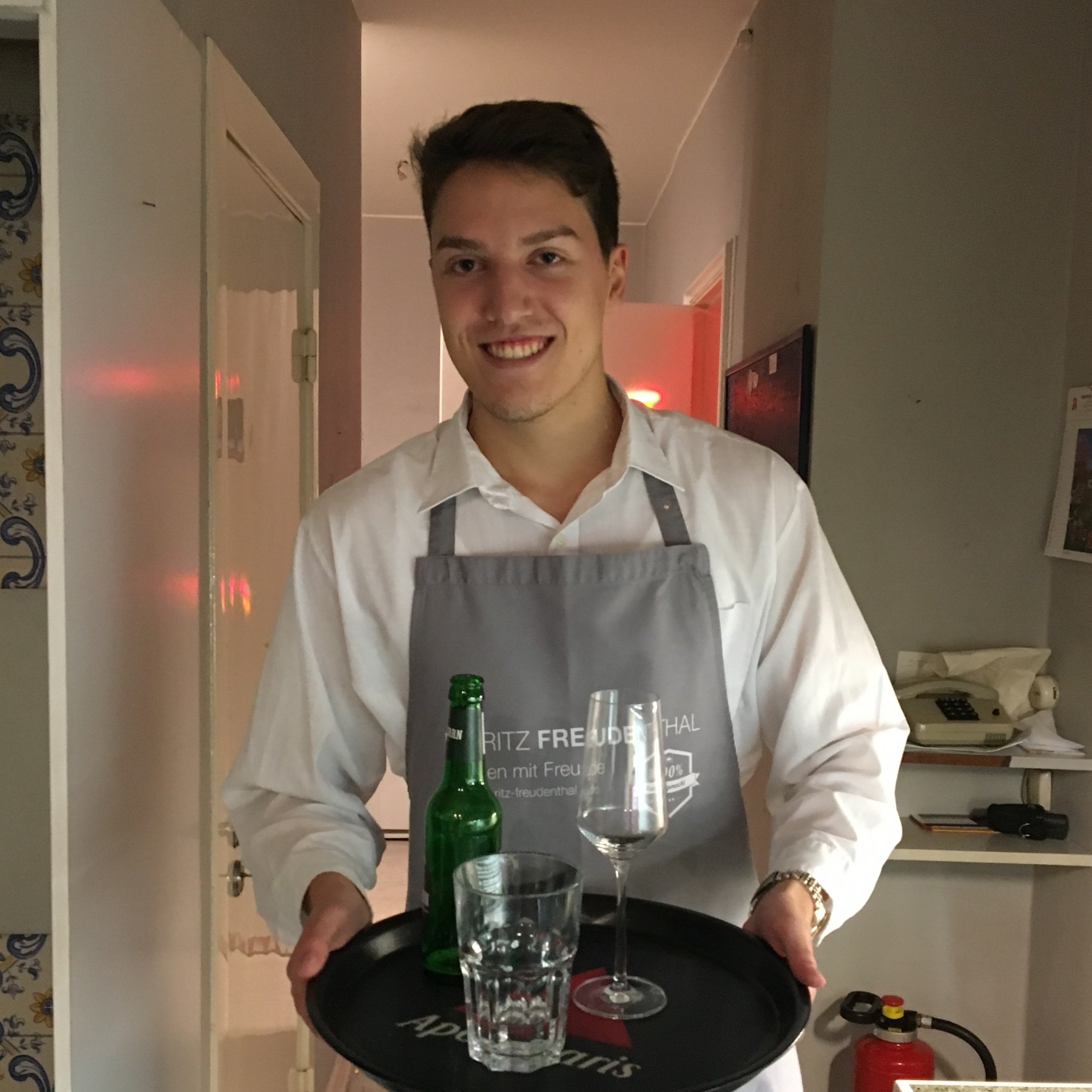 Mitarbeiter im Einsatz