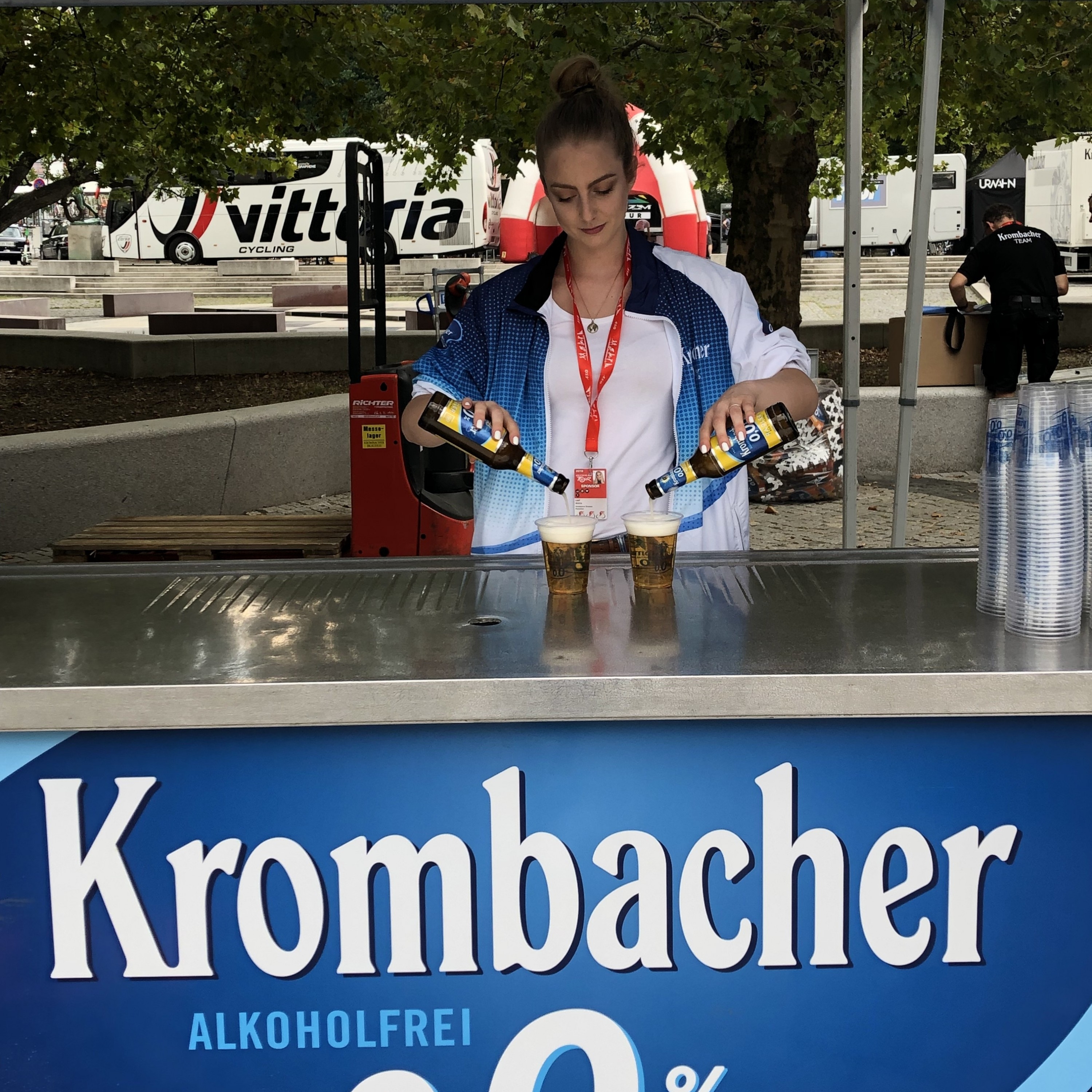 Mitarbeiter im Einsatz