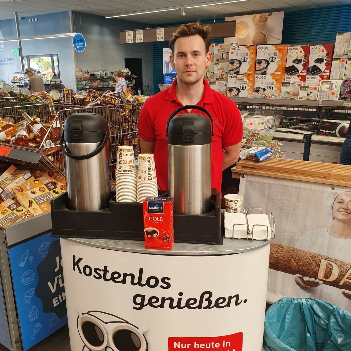 Mitarbeiter im Einsatz