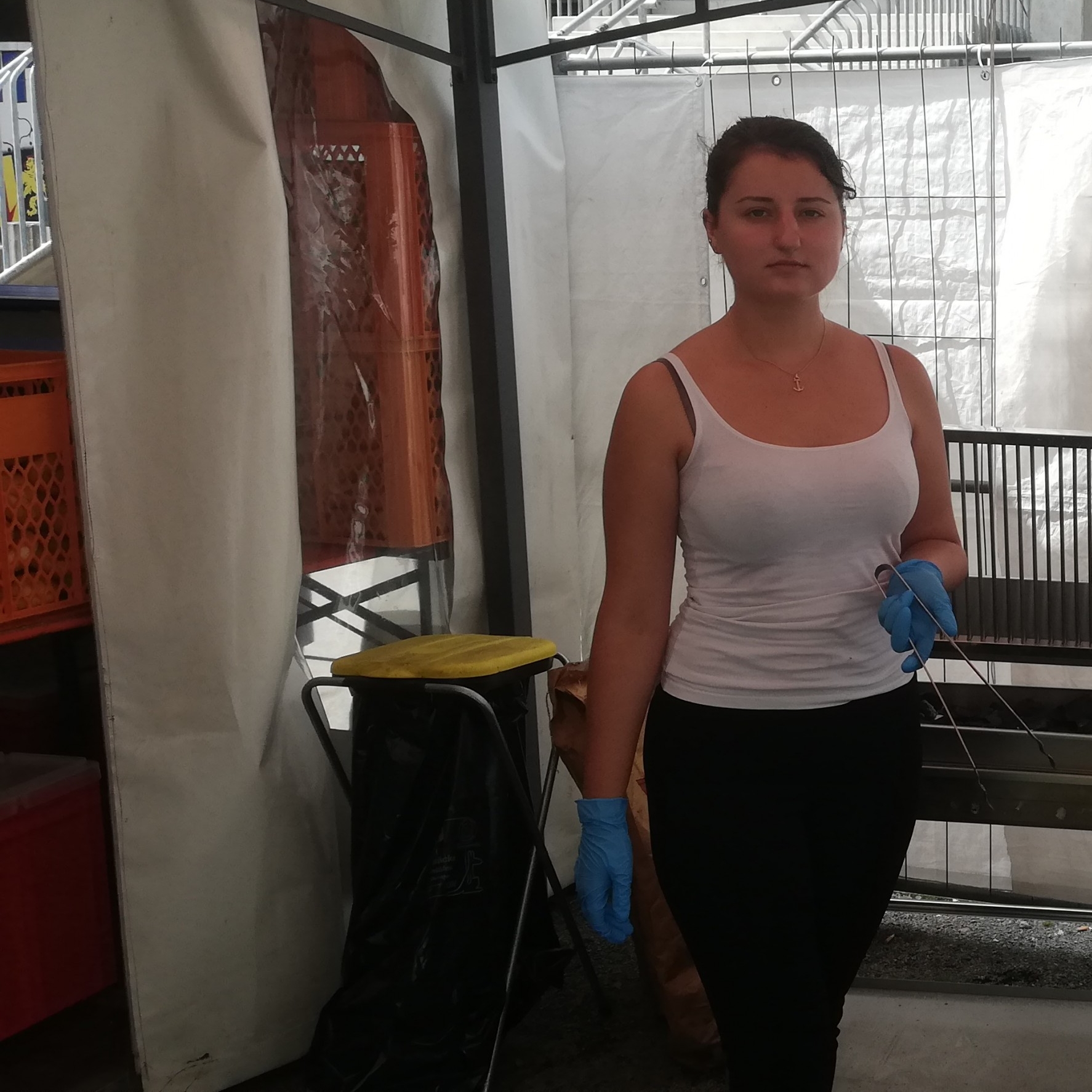 Mitarbeiter im Einsatz