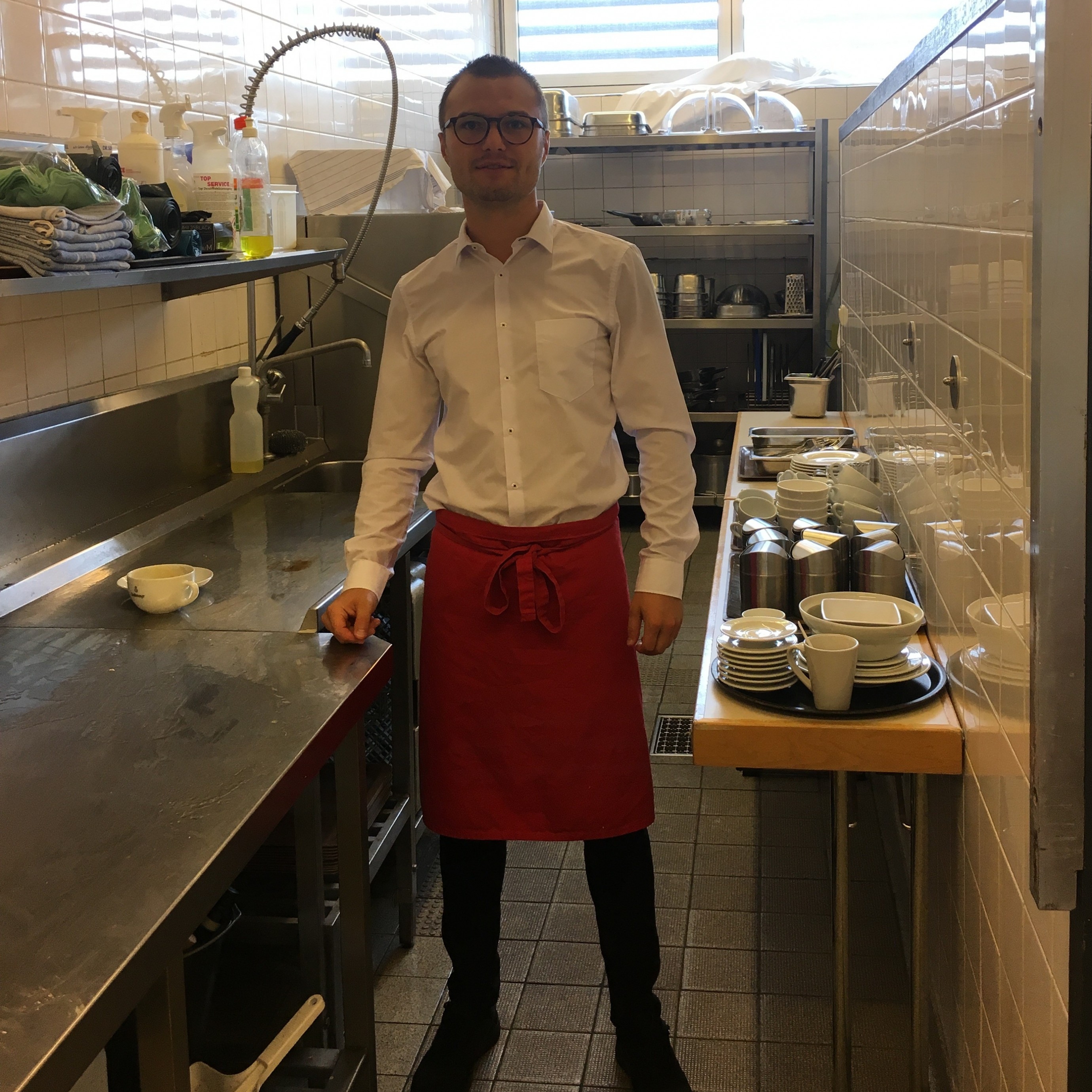Mitarbeiter im Einsatz