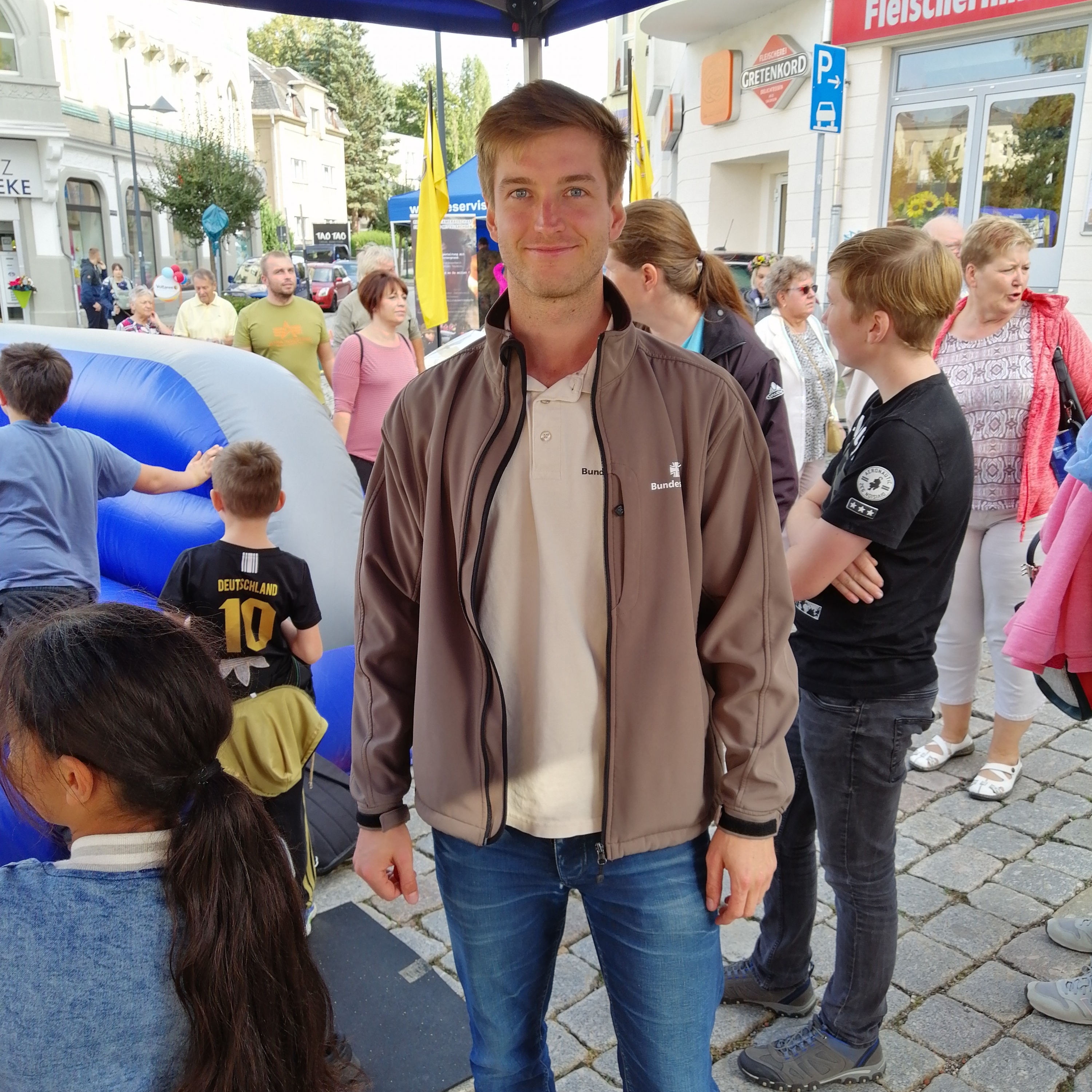 Mitarbeiter im Einsatz