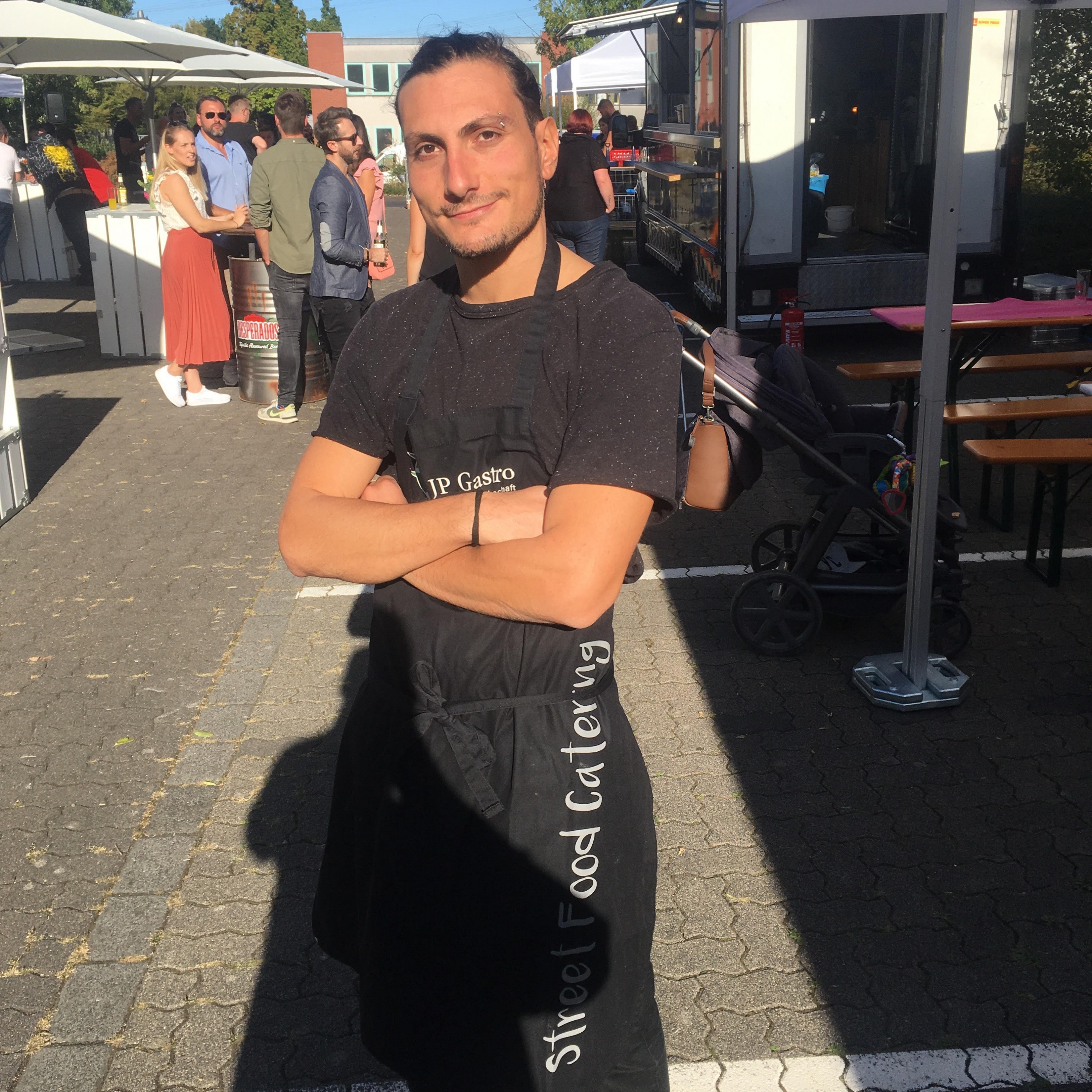 Mitarbeiter im Einsatz