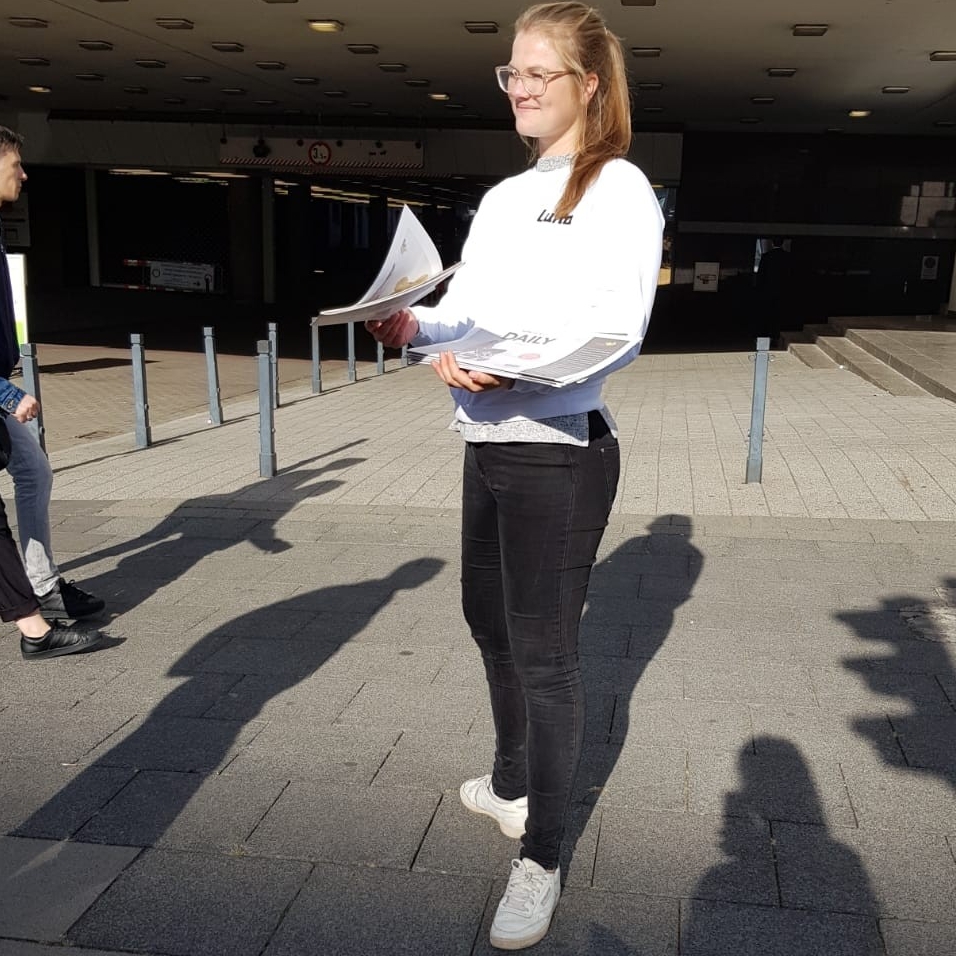 Mitarbeiter im Einsatz