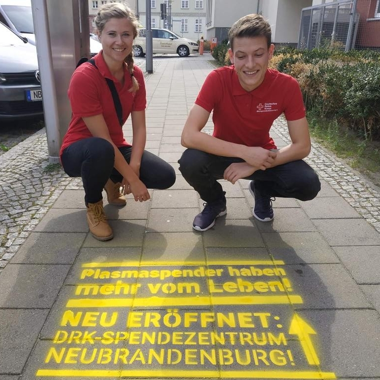 Mitarbeiter im Einsatz