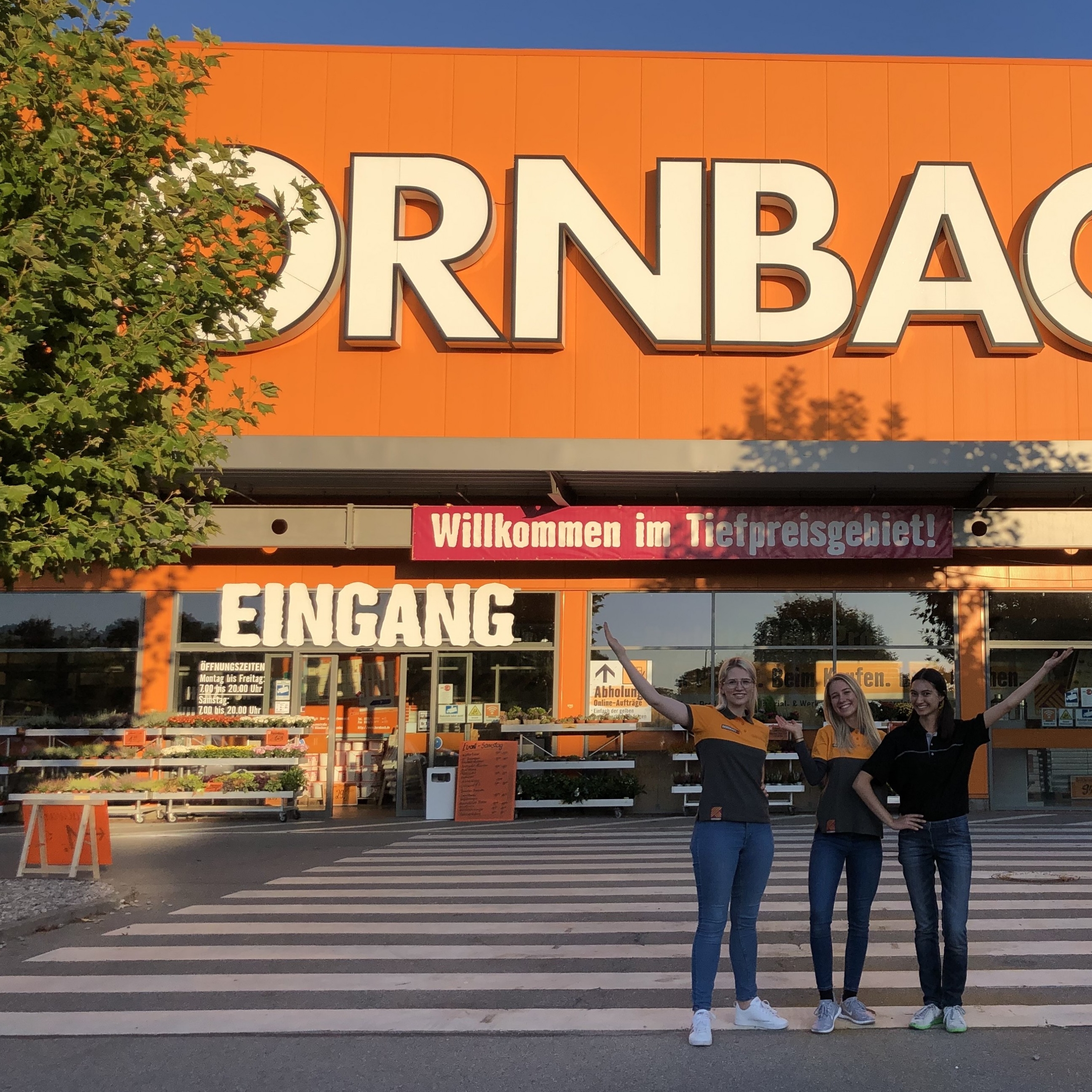 Mitarbeiter im Einsatz