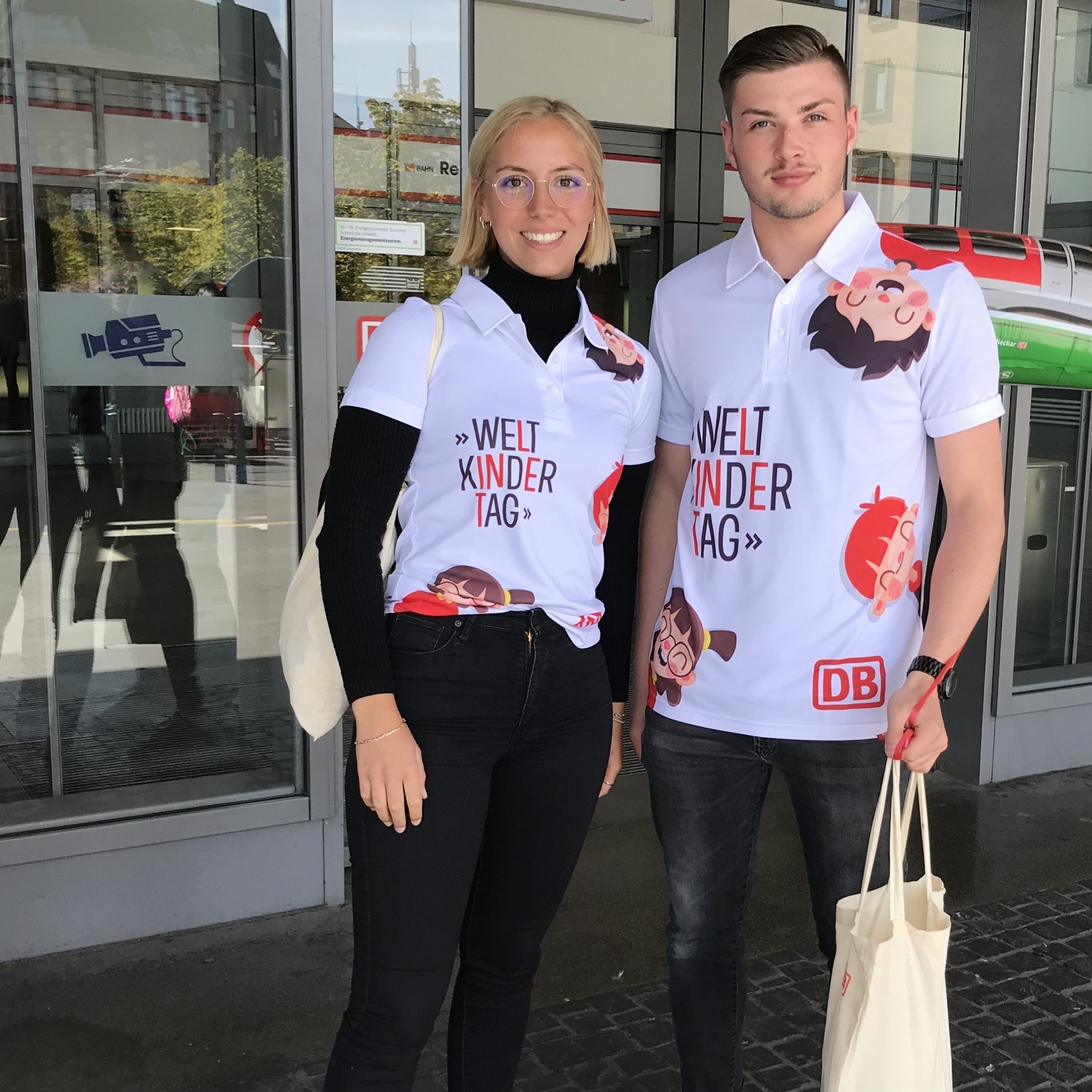 Mitarbeiter im Einsatz